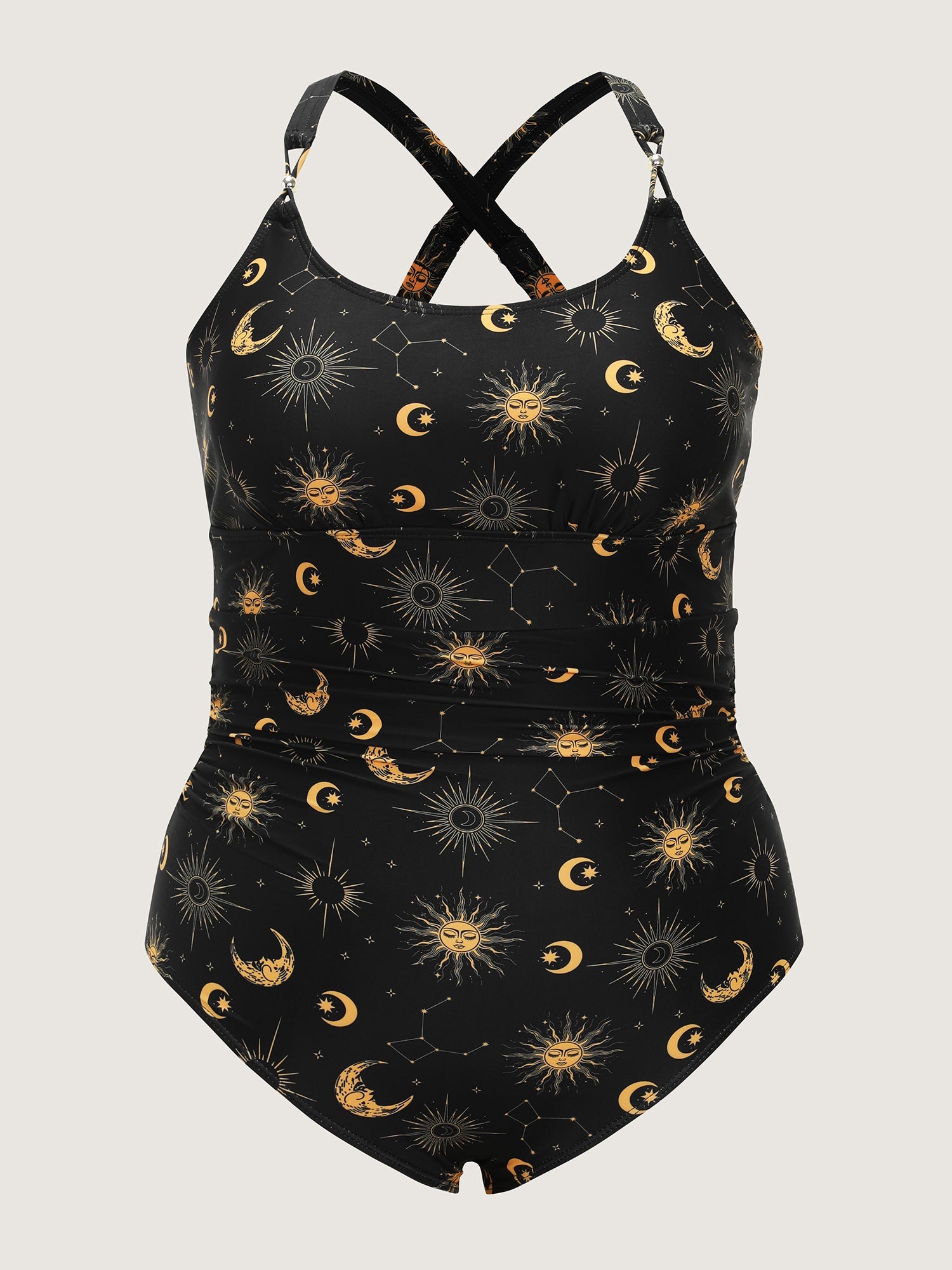 Celestial Print Supportive-Fit One-Piece Swim