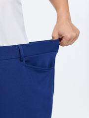 Stretchy Solid Pull-On Pants