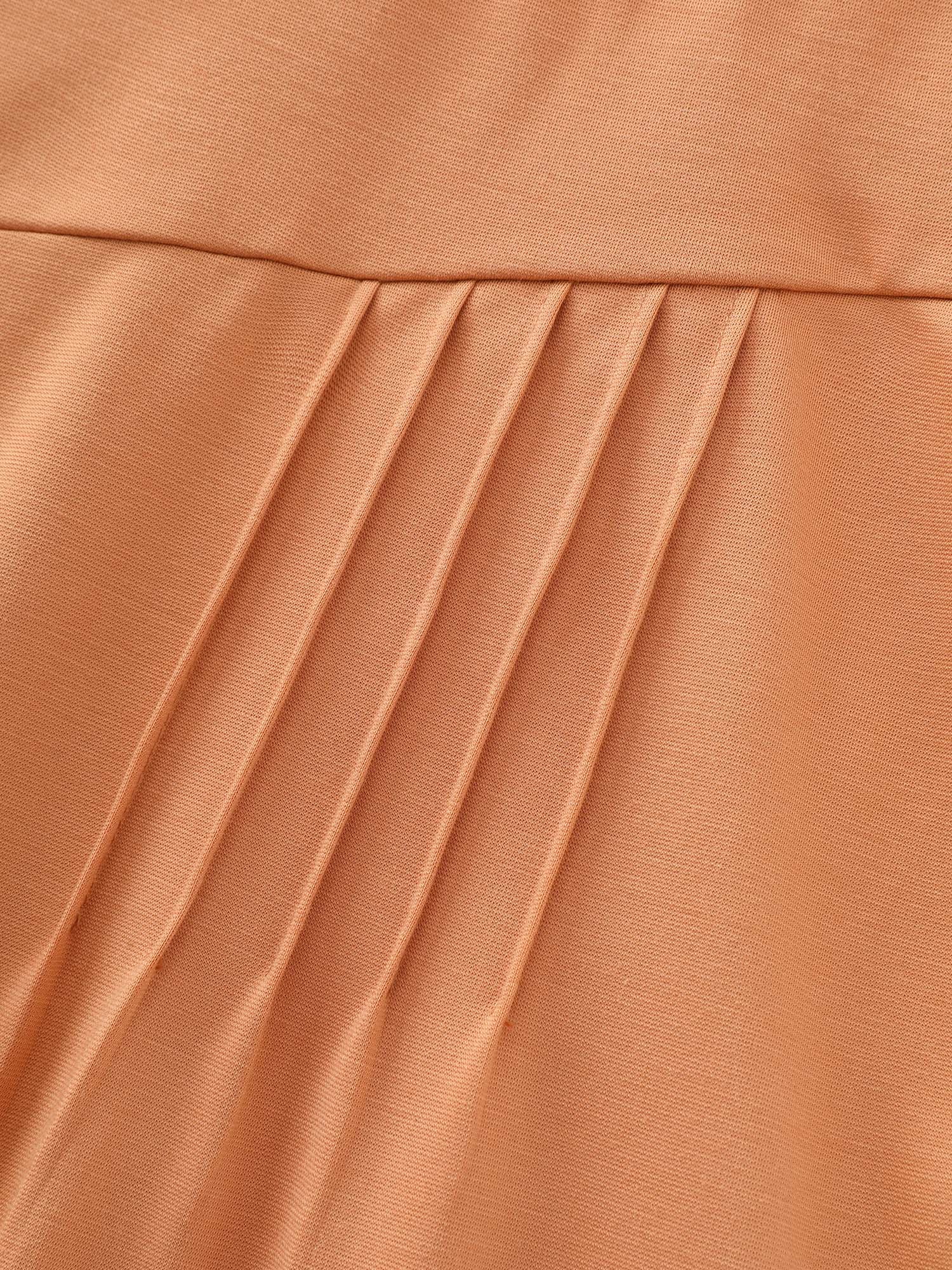 Stretchy Drawstring Waist Wide-Leg Pants
