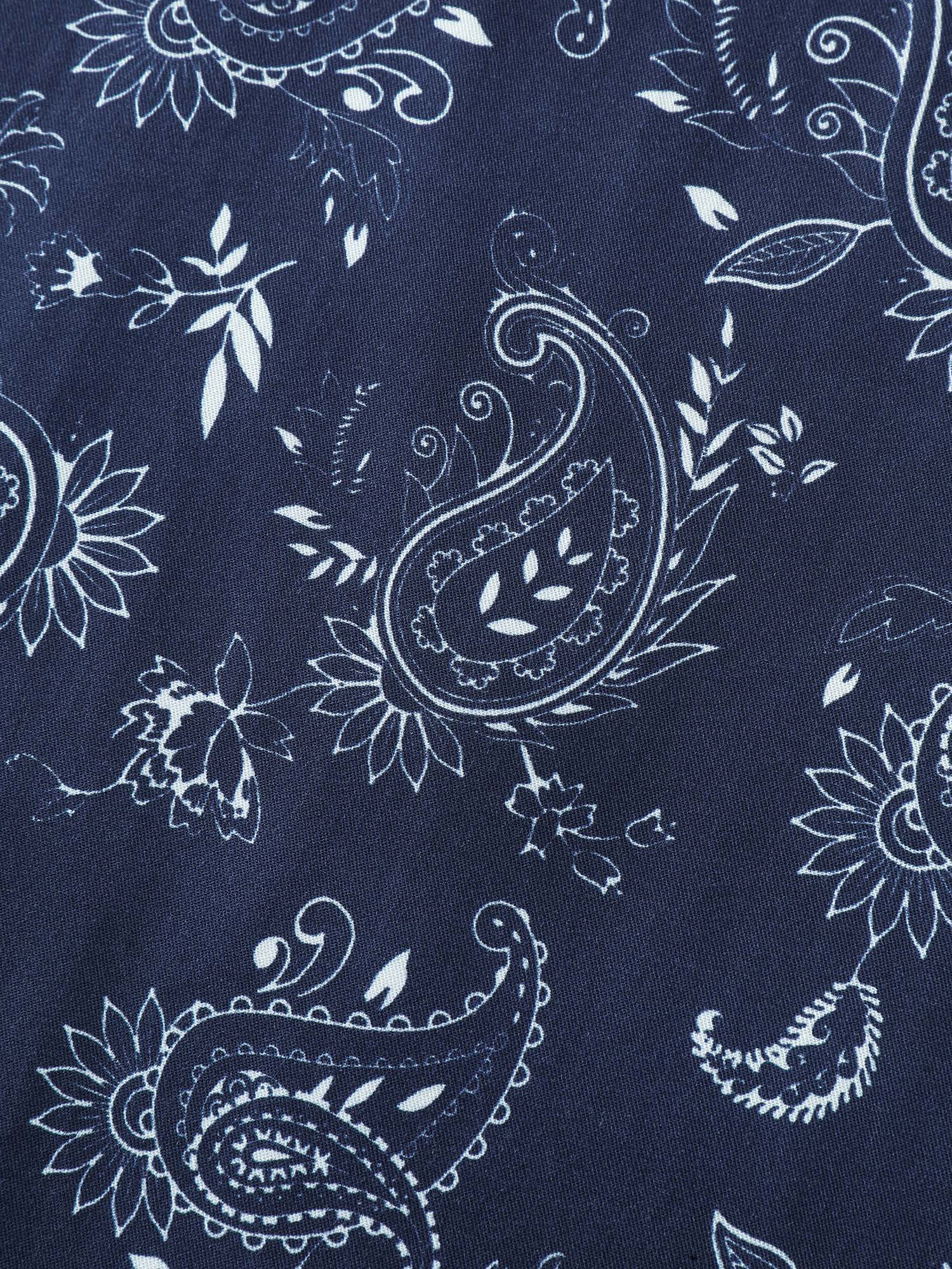 Floral Print Surplice Neck Mdii Dress