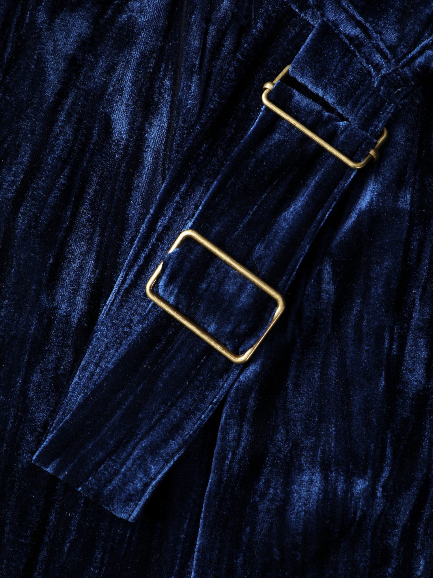 Velvety Texture Adjustable Pockets Overall Jumpsuit