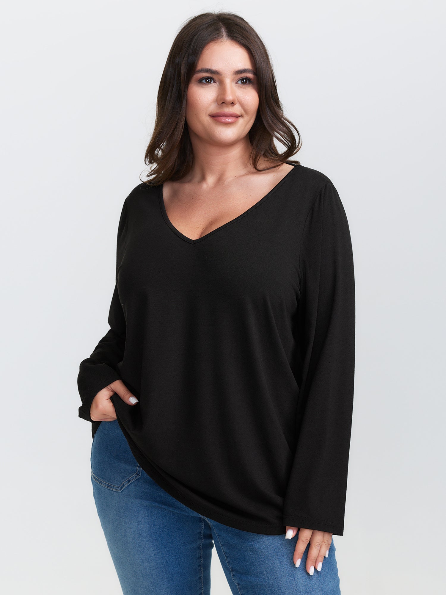 Supersoft Backless Cross-Tie T-Shirt