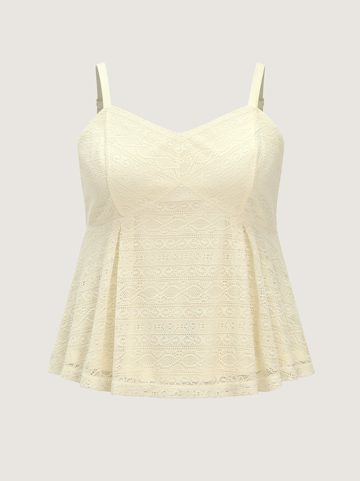 Breathable Cut-Out Sheer Tank Top