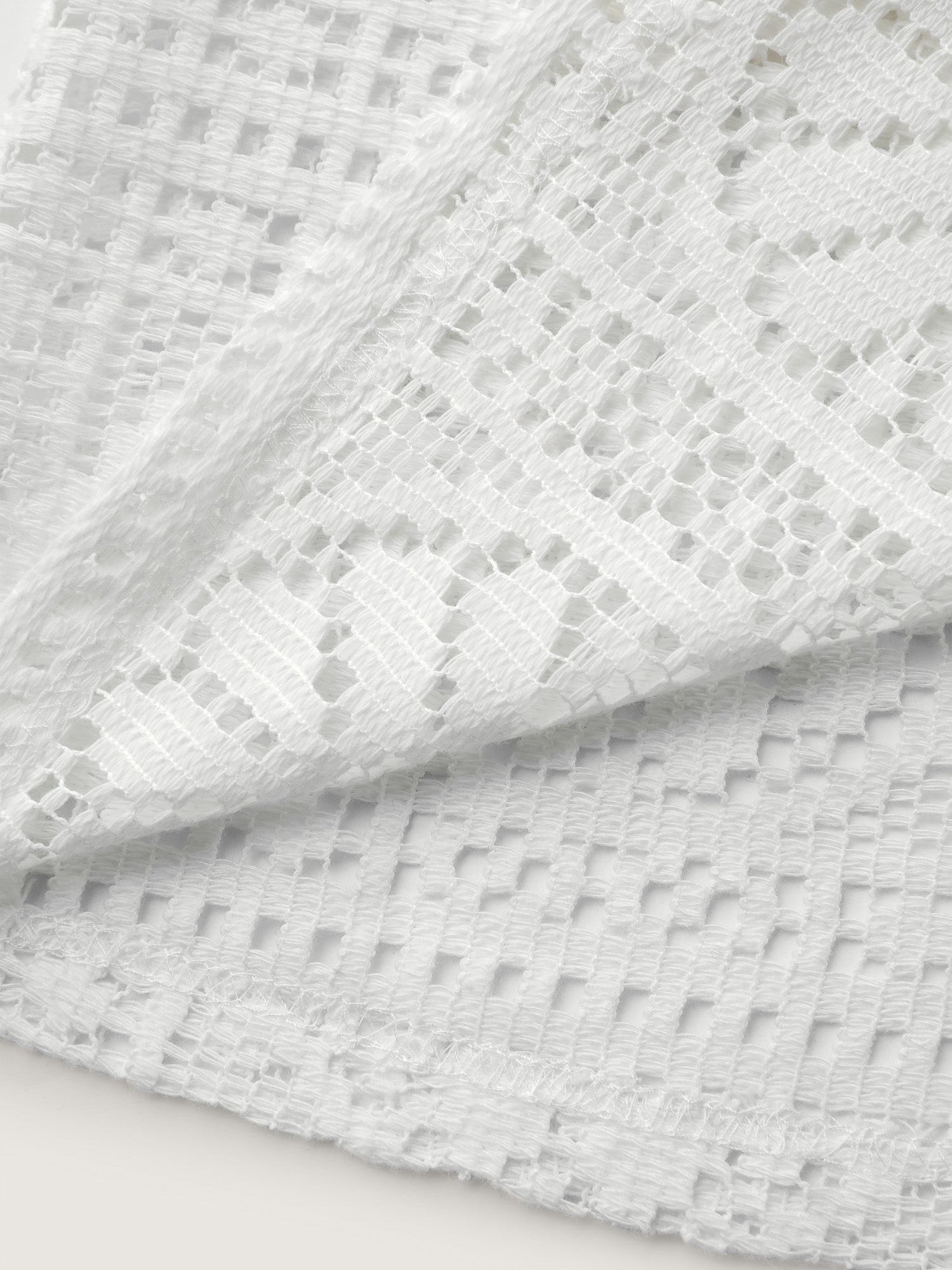 Cut-Out Lace Relaxed-Fit Kimono