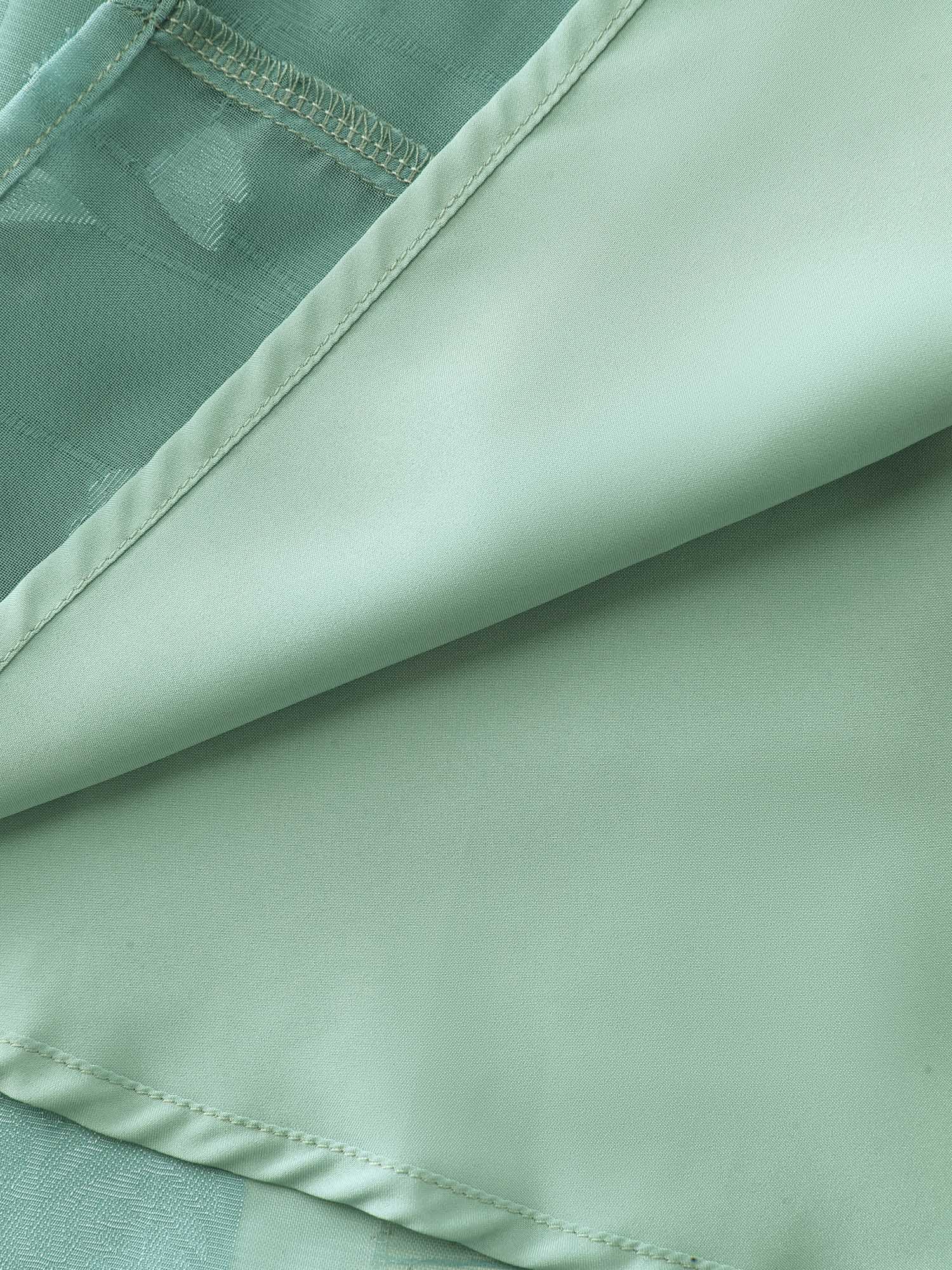 Lotus Leaf Neckline Textured Curvy Hem Blouse