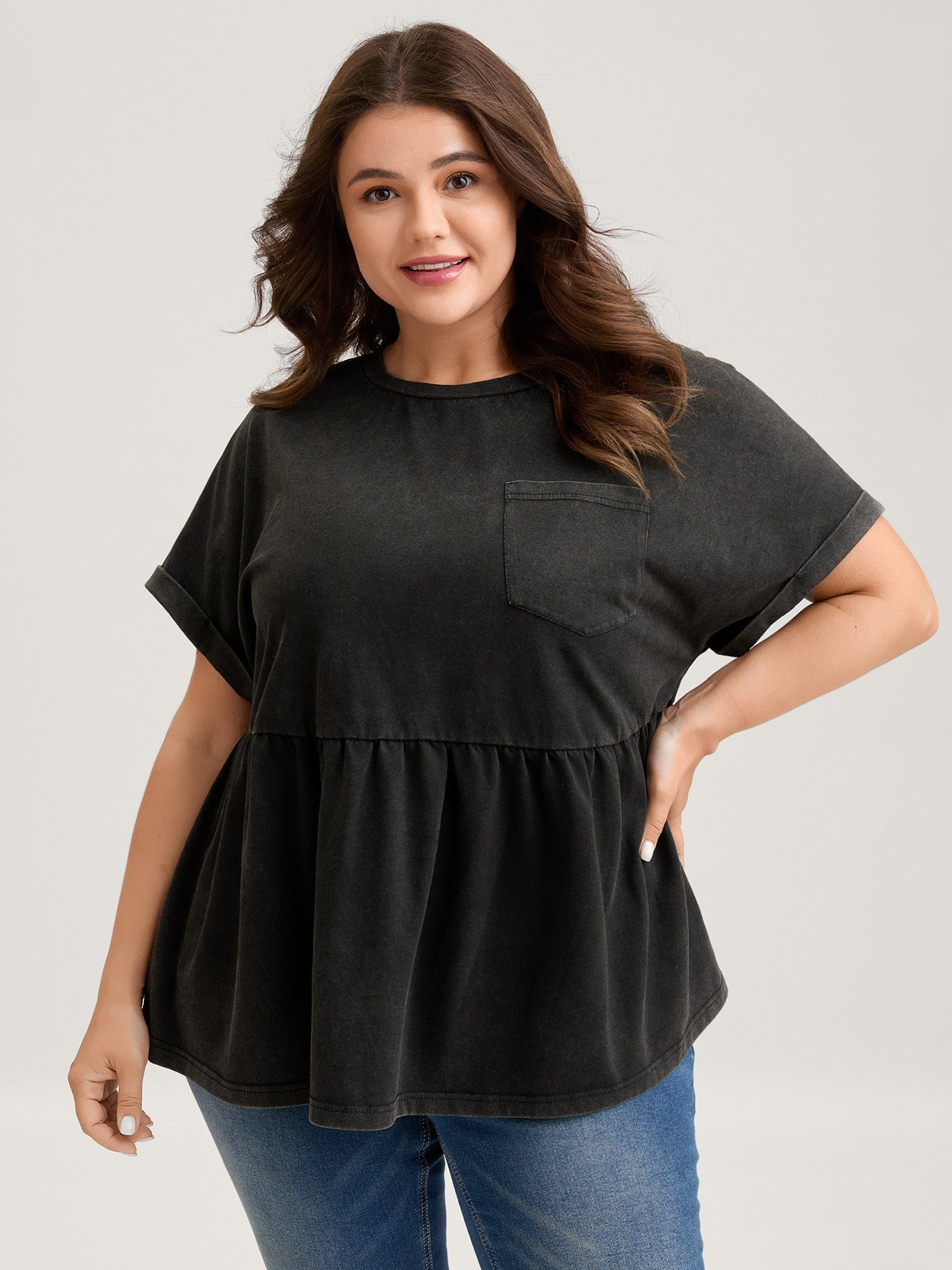 Vintage Pocket Babydoll T-Shirt