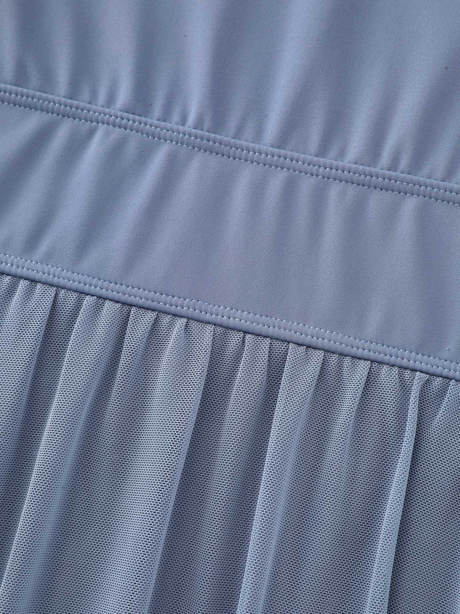 Stretchy Sewn-In Shorts Mini Dress