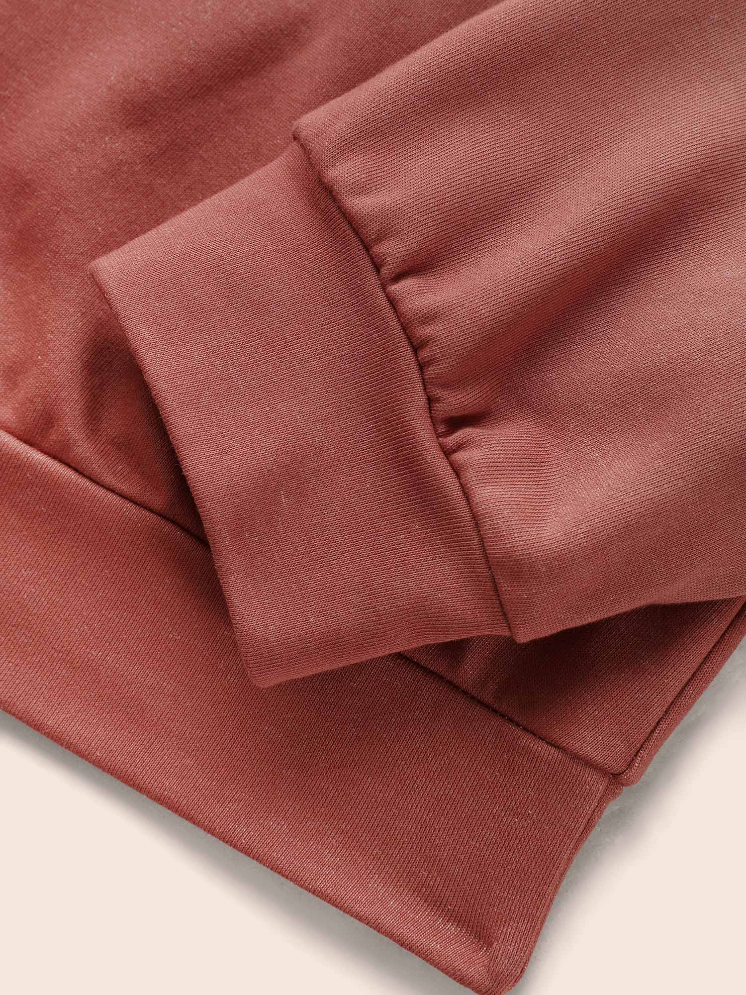 Gradient Dyeing Round Neck Sweatshirt