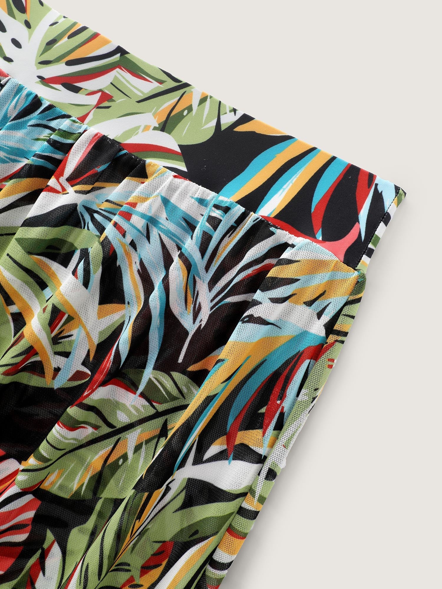 Tropical Vibes Sheer Sarong Set Swim Bottoms