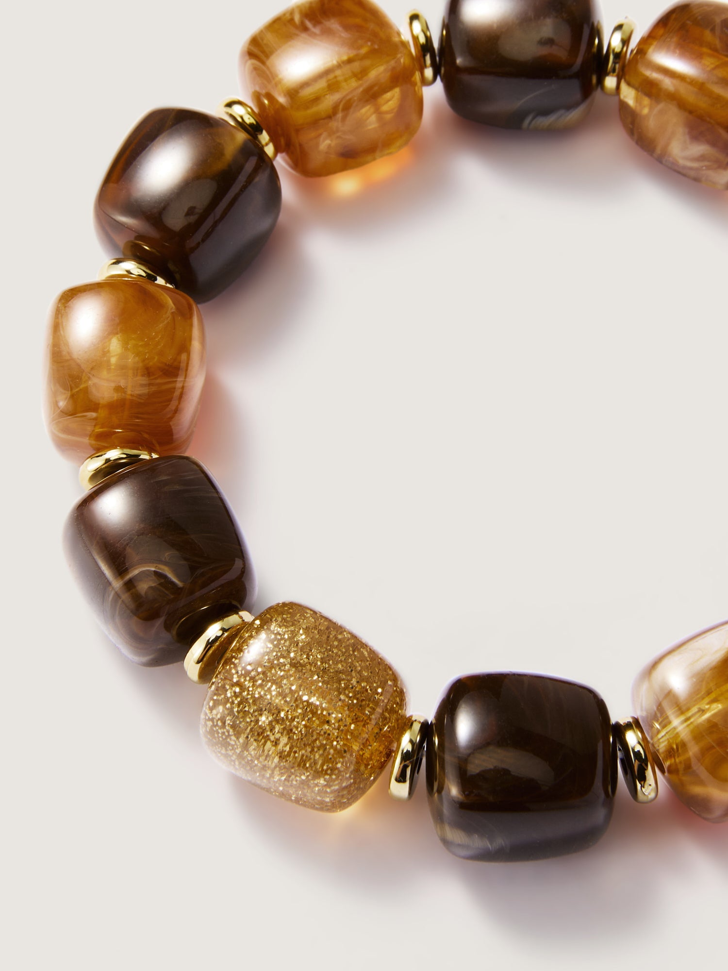 Large Beded Colorful Bracelet