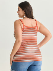 Supersoft Striped Pattern Tank Top