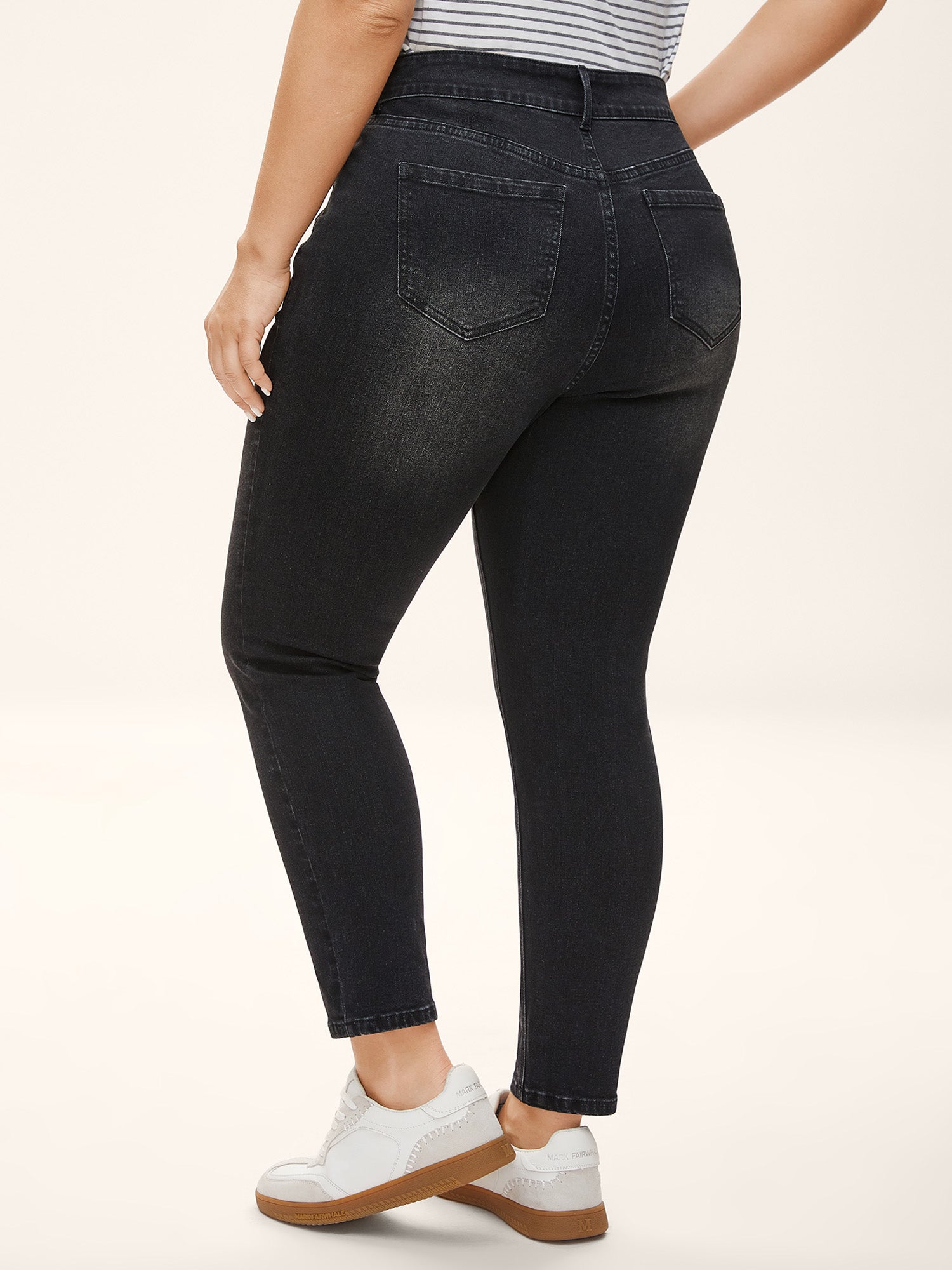5 Pockets Stretch Skinny-Fit Jeans