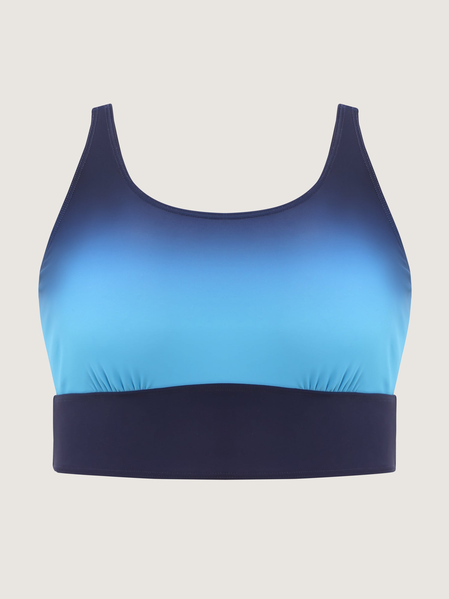 Color Gradient Adjustable Swim Top