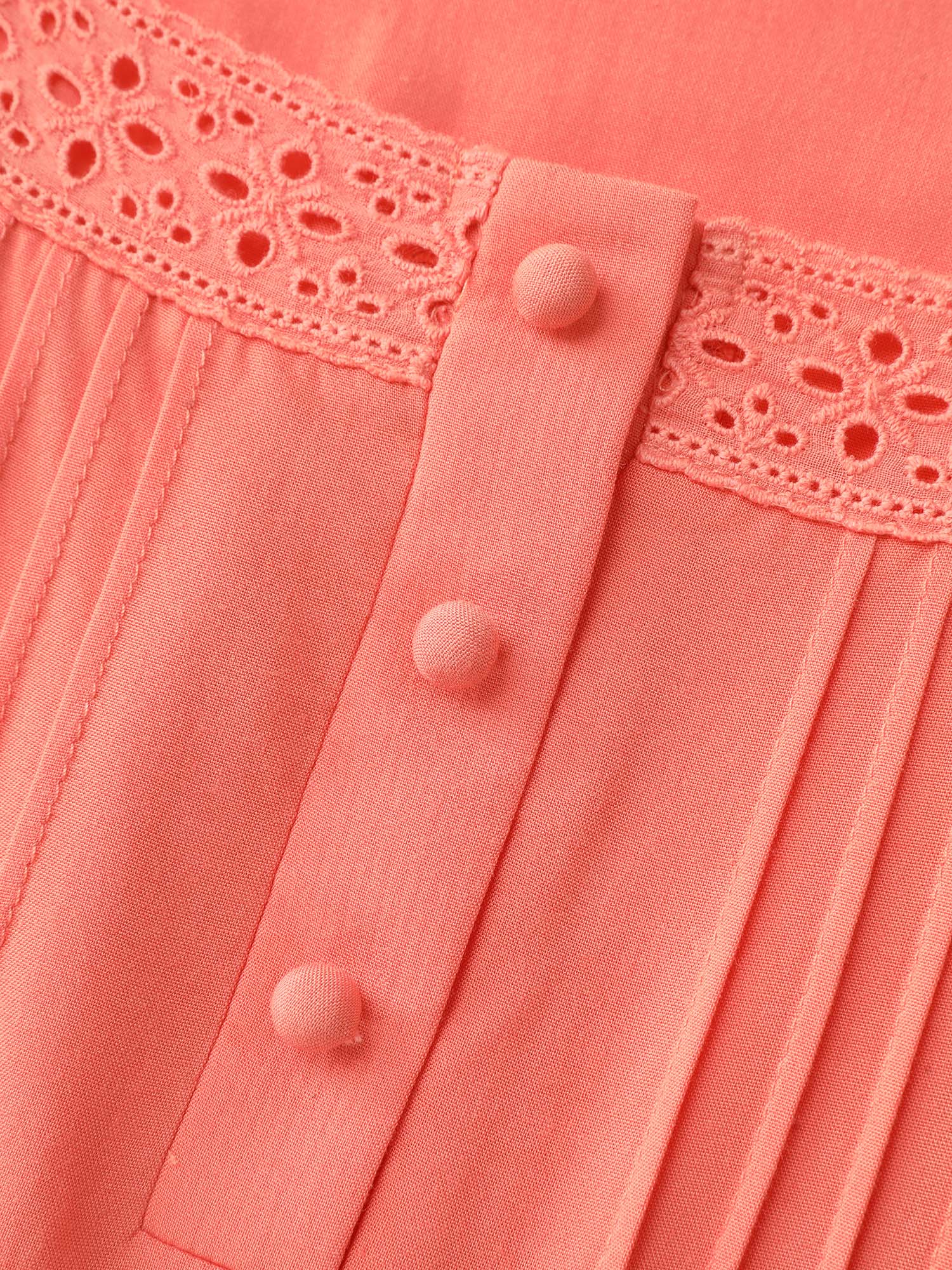 Lace Square Neckline Bubble Sleeve Mini Dress