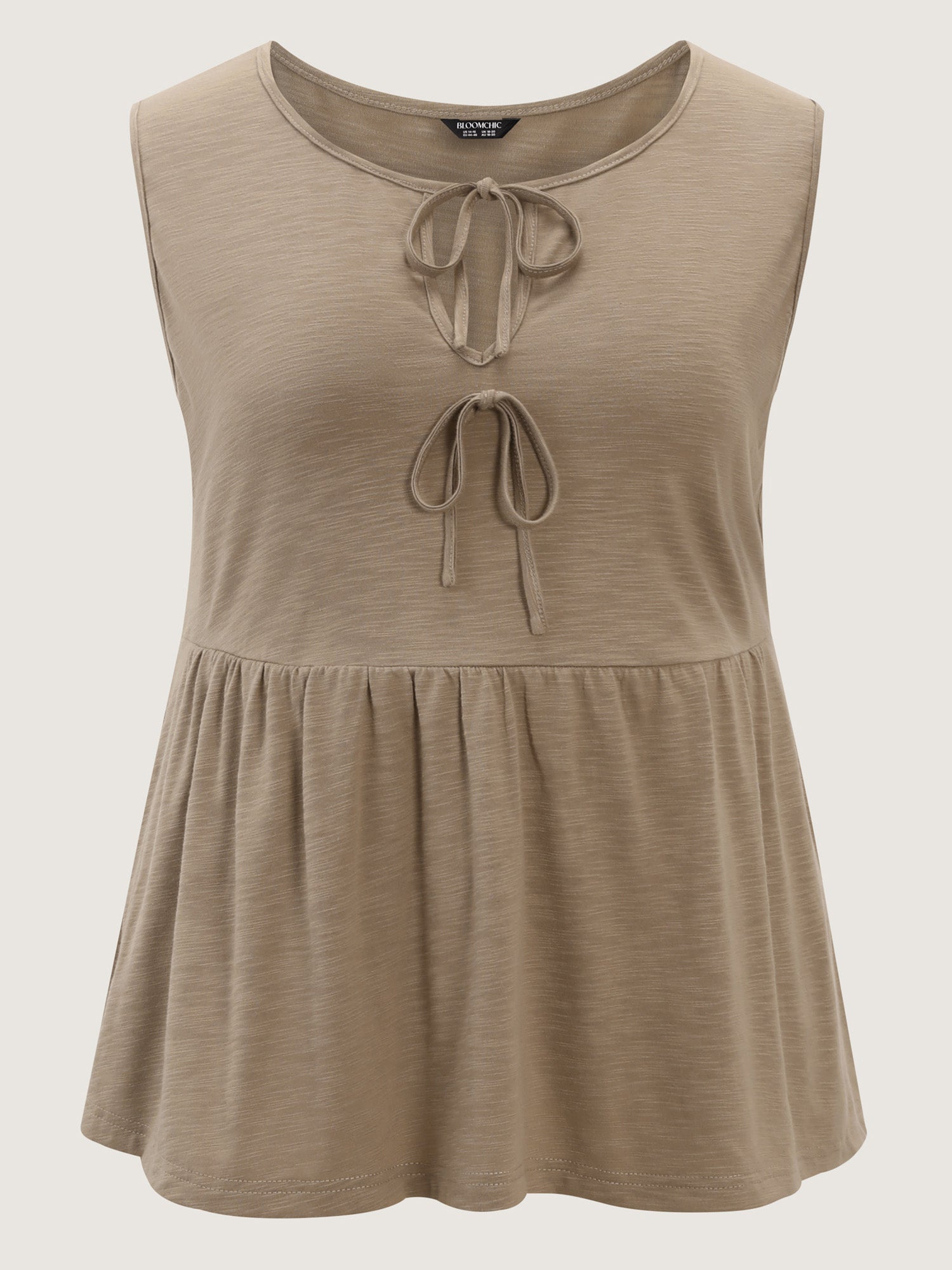 Supersoft Textured Front Tie Tiered Lounge Set