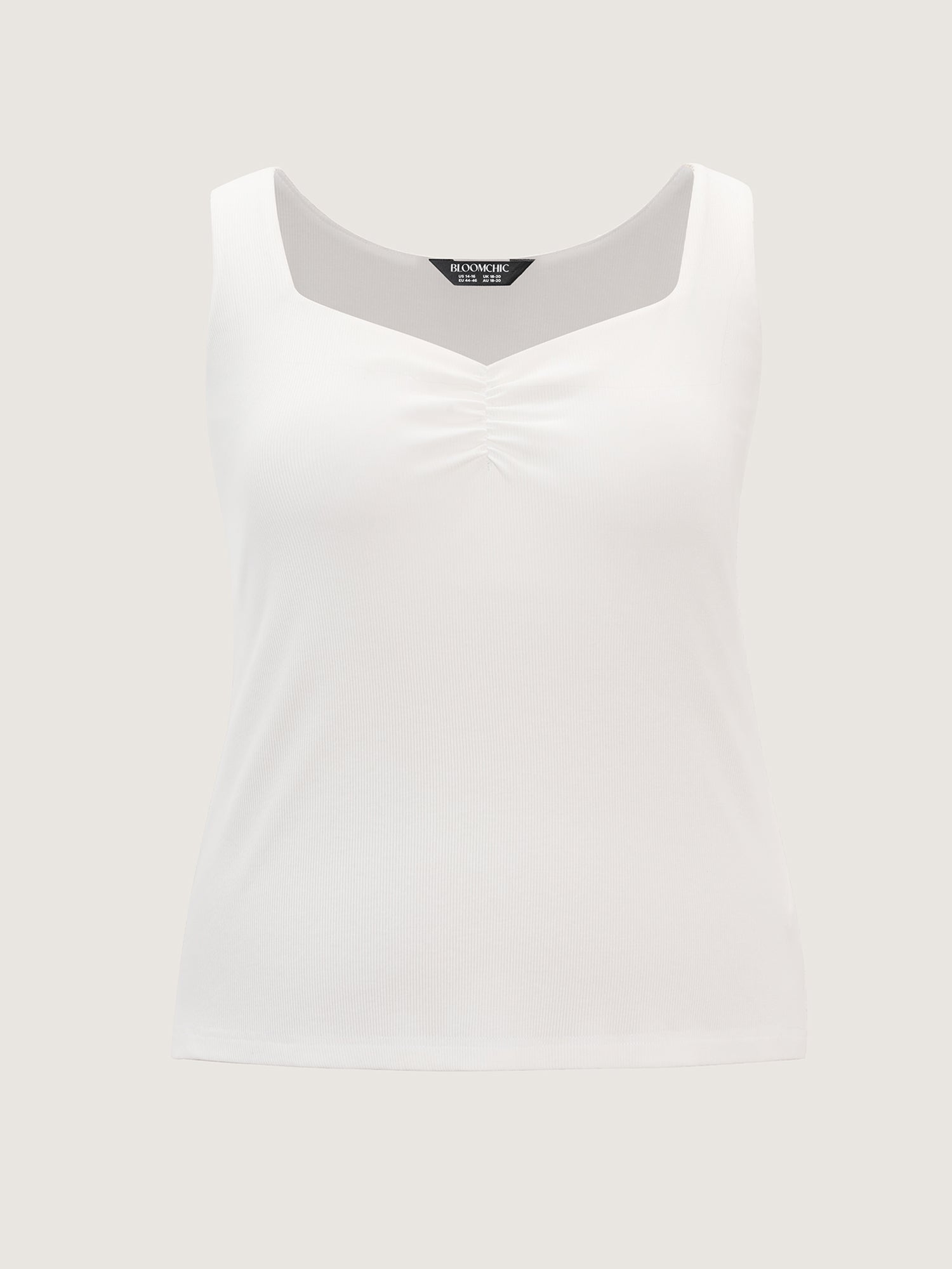 Supersoft Ribbed Bra Padded Tank Top