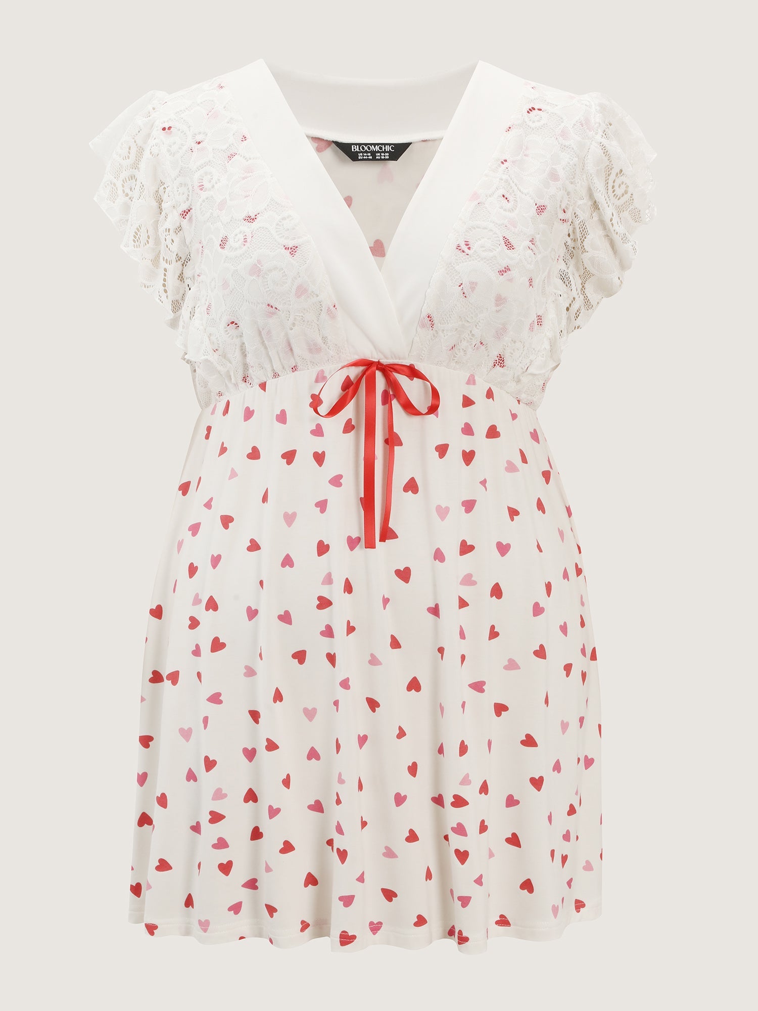 Supersoft Sweet Dreams Lace Trim Nightgown