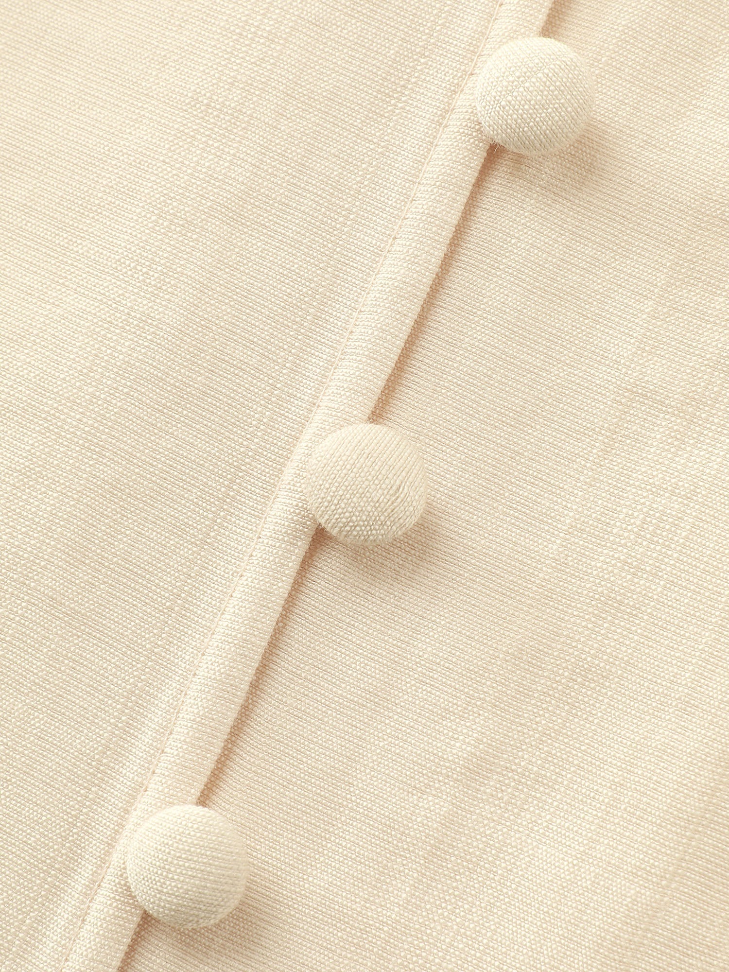 Floral Embroidery Button Front Blouse