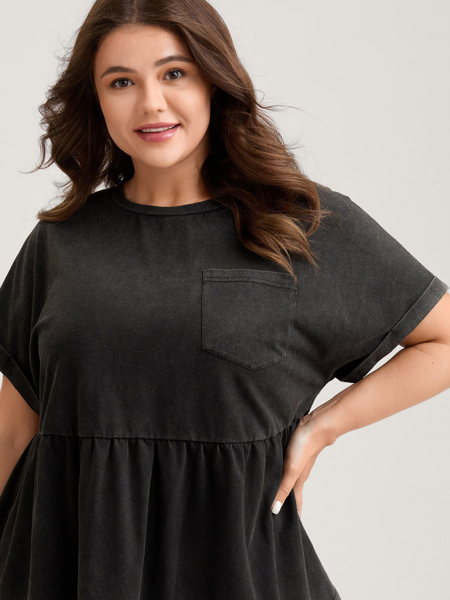 Vintage Pocket Babydoll T-Shirt