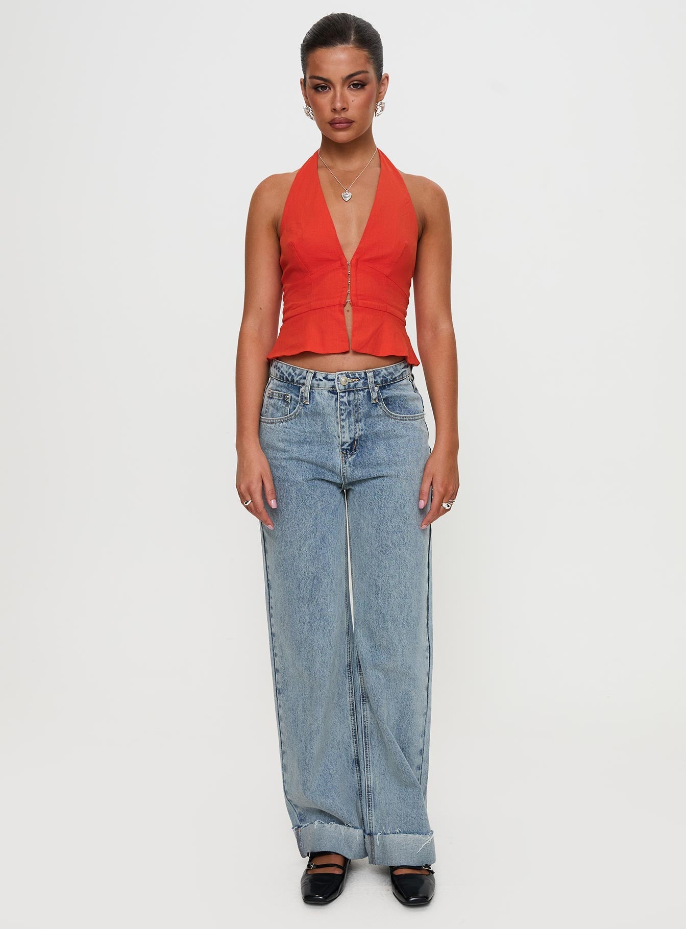 Pleasing Top Red