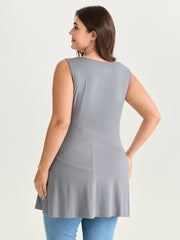 Supersoft Side Seams Flowy Tank Top