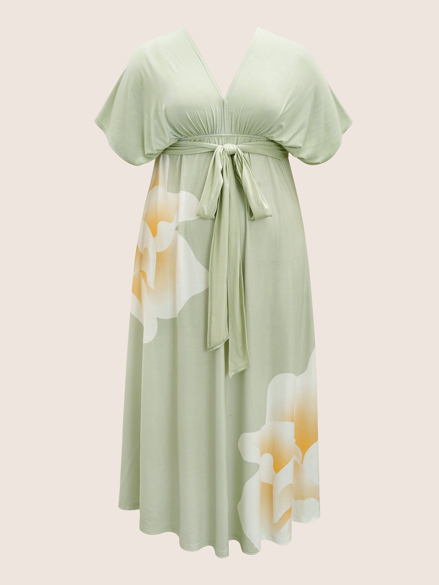 Everywhere Dress - Floral Mesh Ties Dress