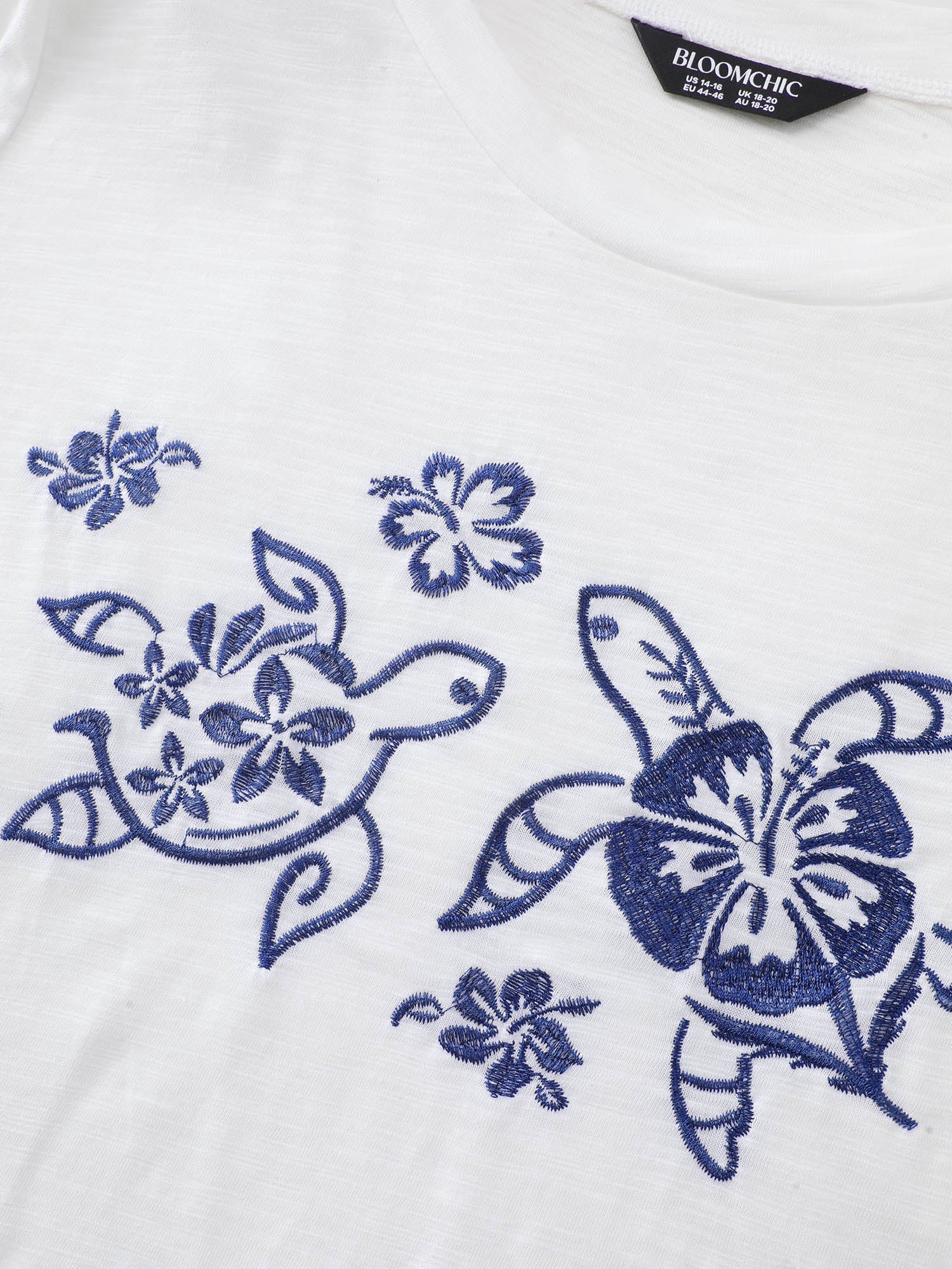 Supersoft Floral Turtle Print T-Shirt