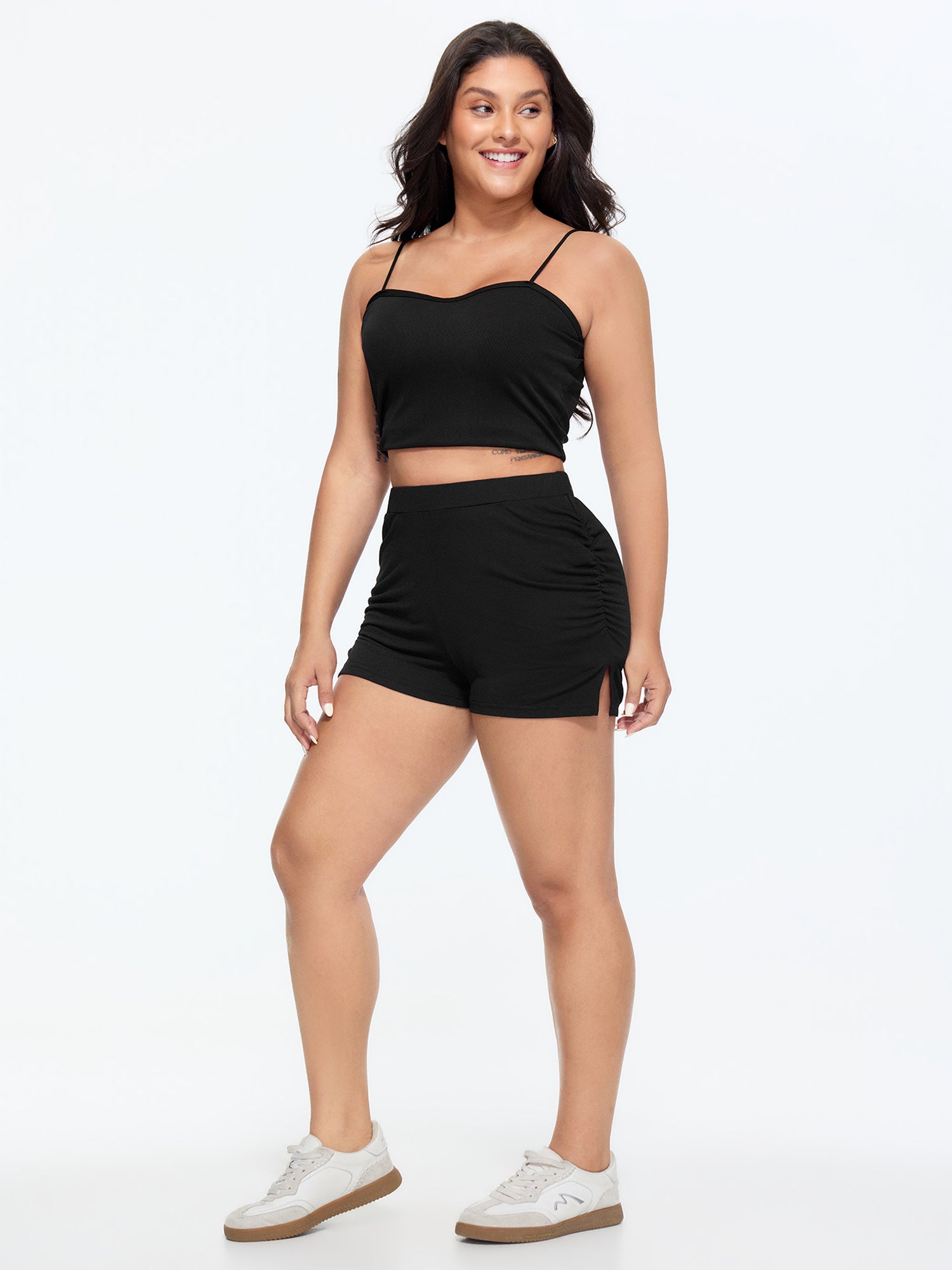 Supersoft Stretchy High-Waisted Shorts