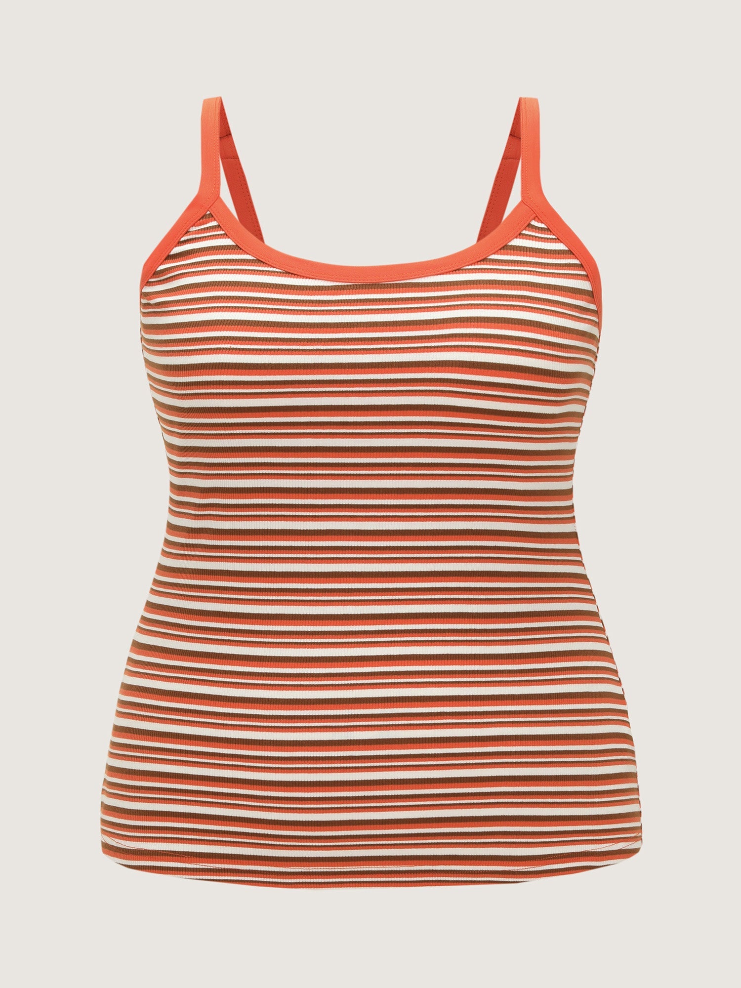 Supersoft Striped Pattern Tank Top