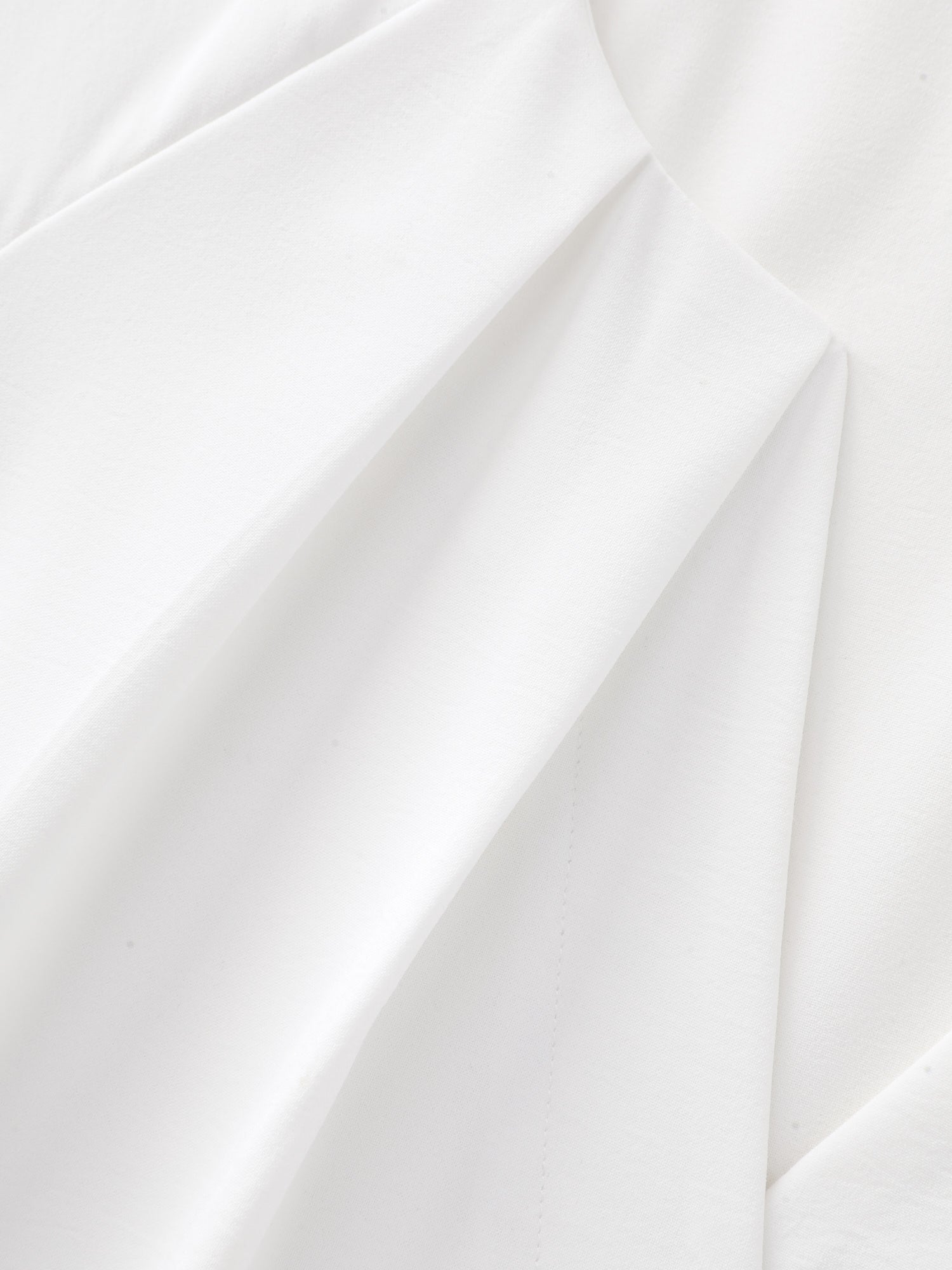 Pleated Split Neckline Placket Blouse