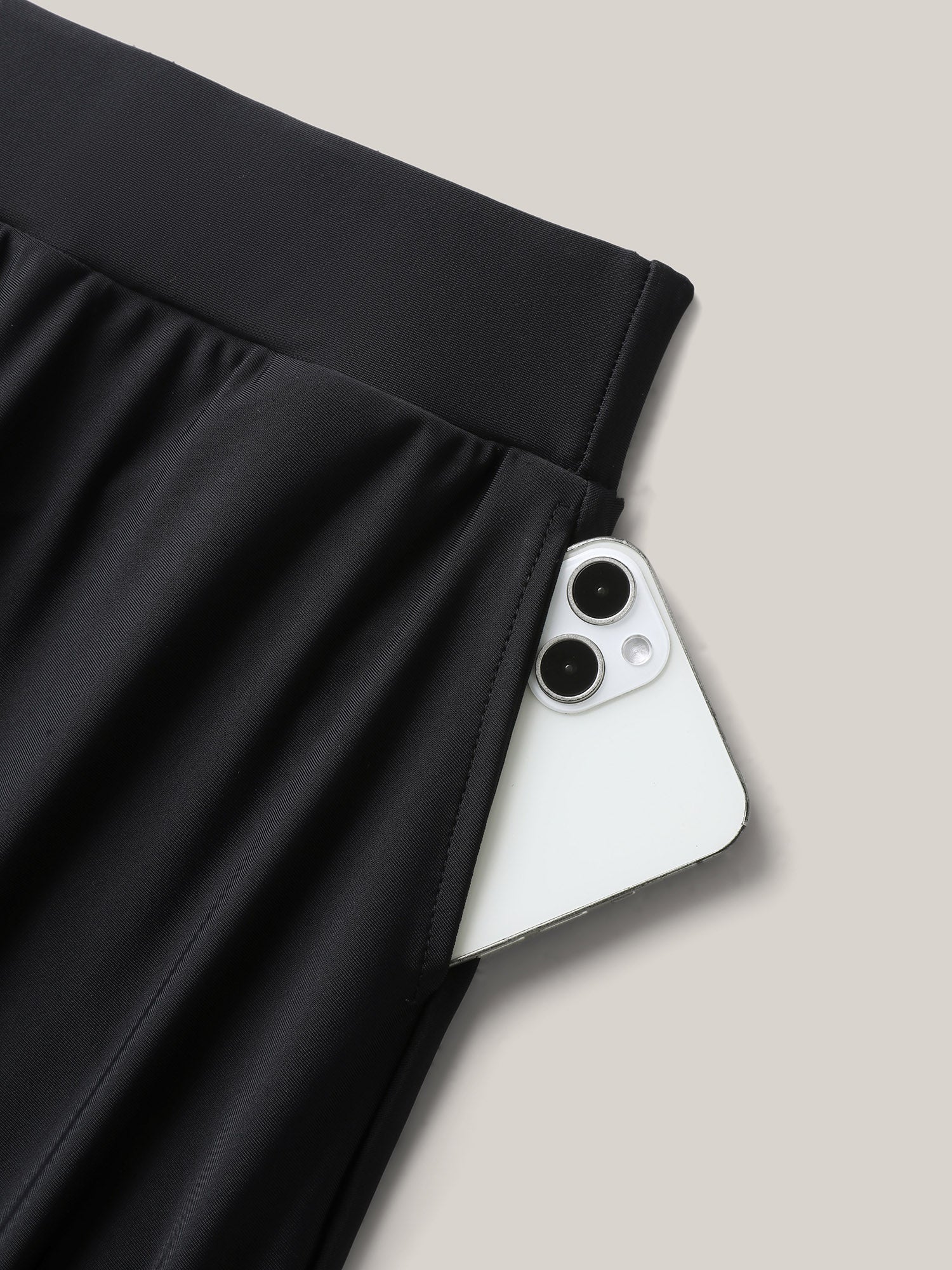 Anti Float Ties Pockets Swim Shorts