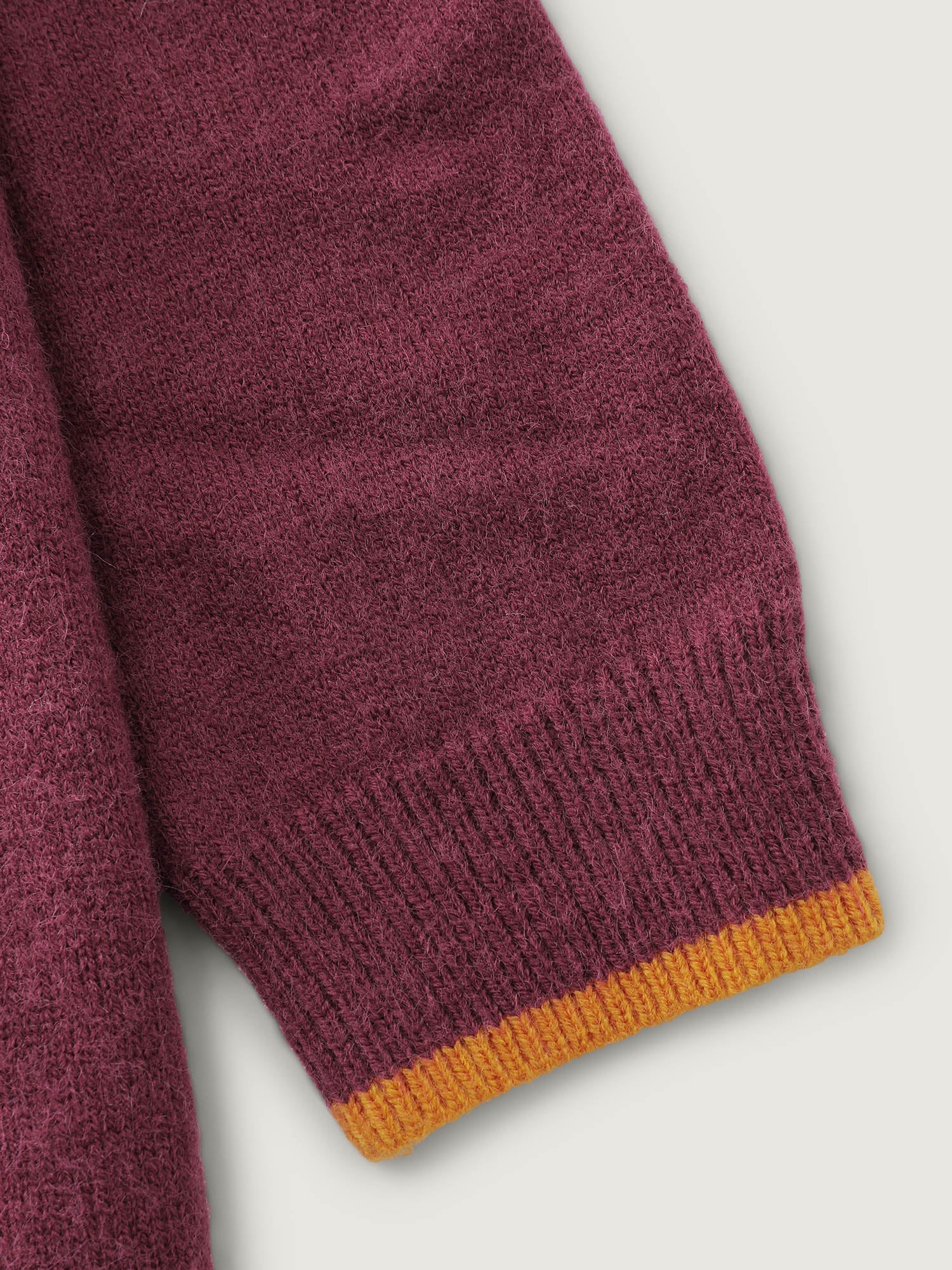 Supersoft Hotdog Embroidered Color Contrast Pullover