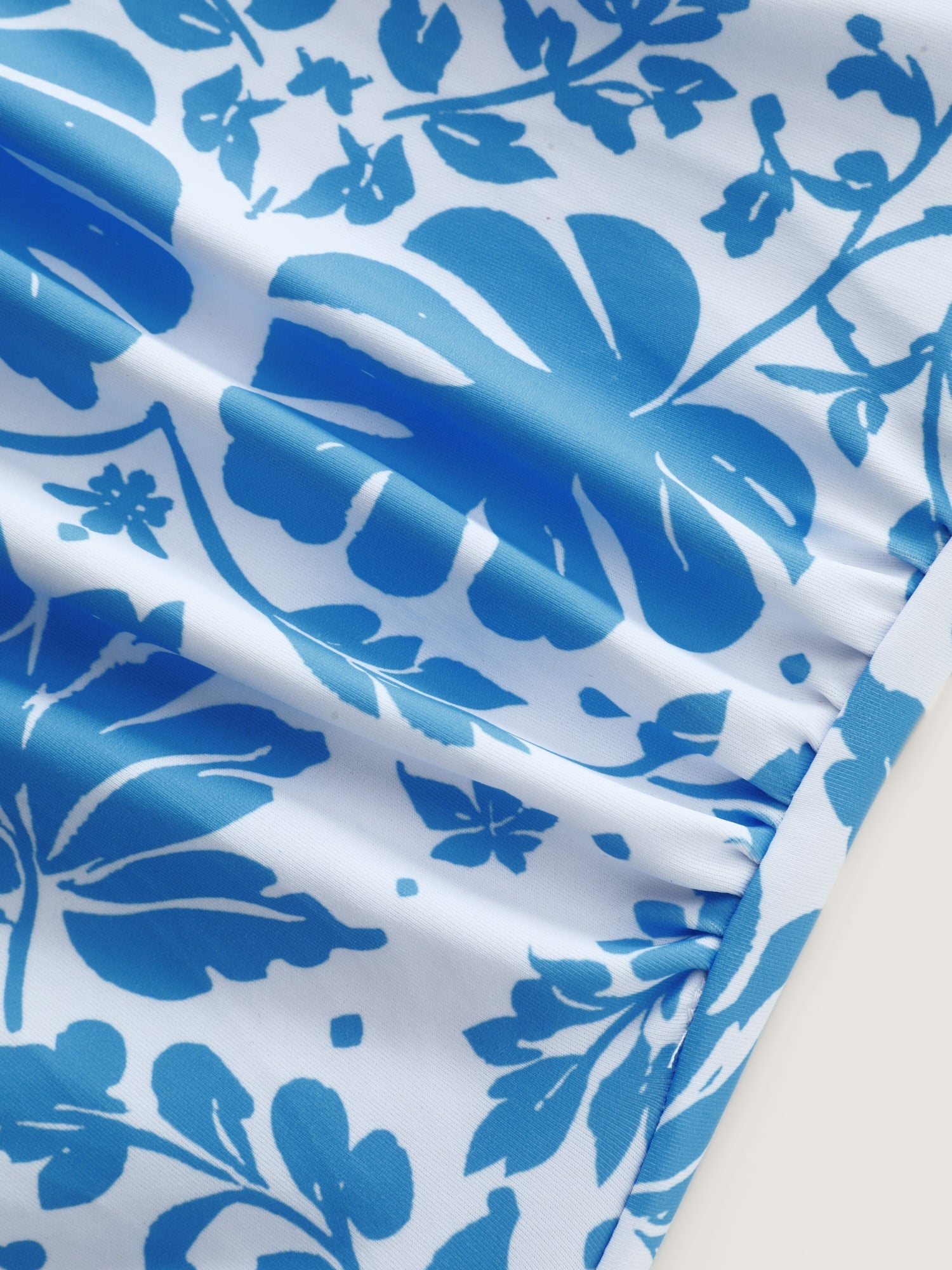 Sarong Set Floral Print One-Piece Swimsuit
