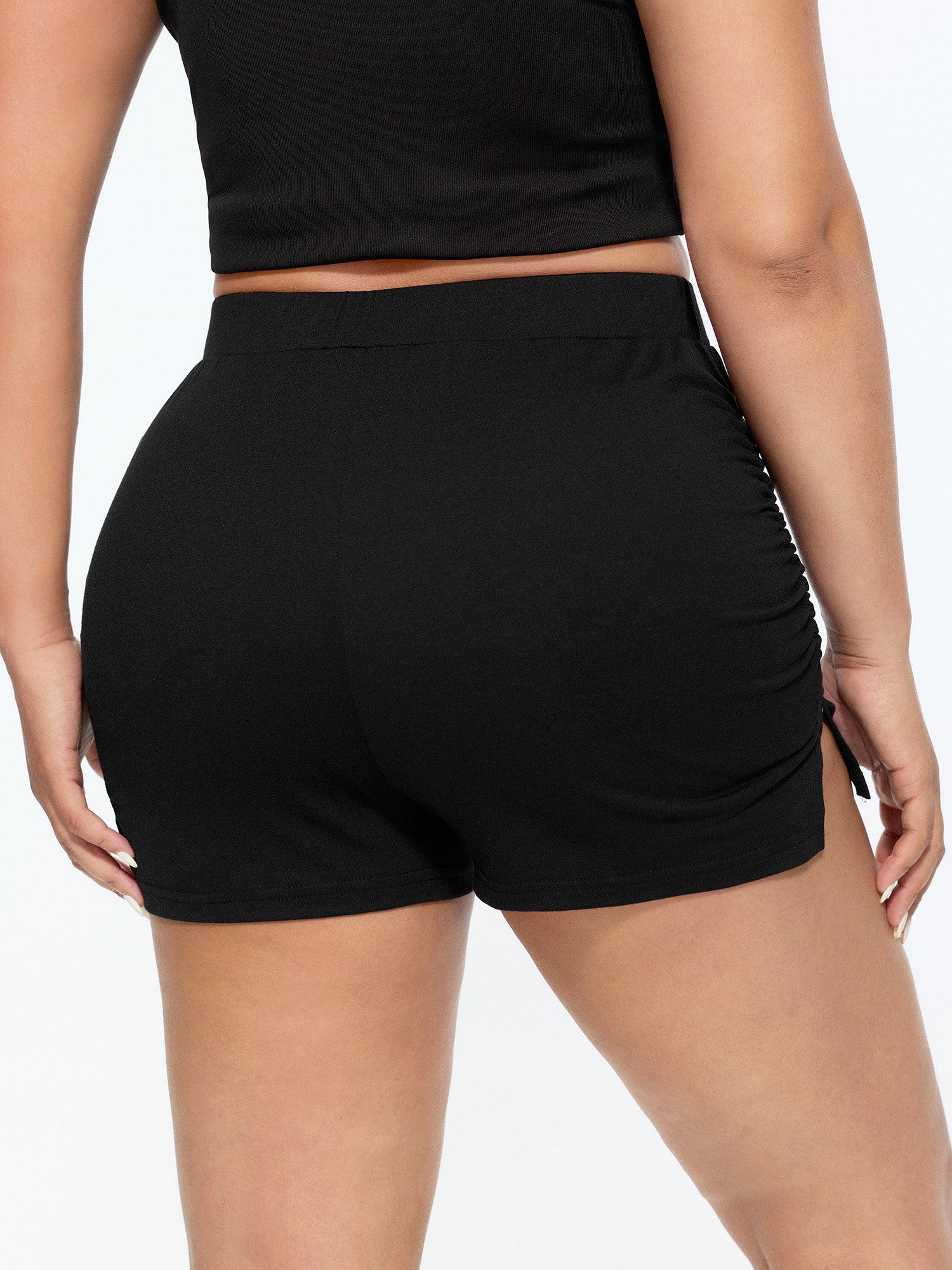 Supersoft Stretchy High-Waisted Shorts