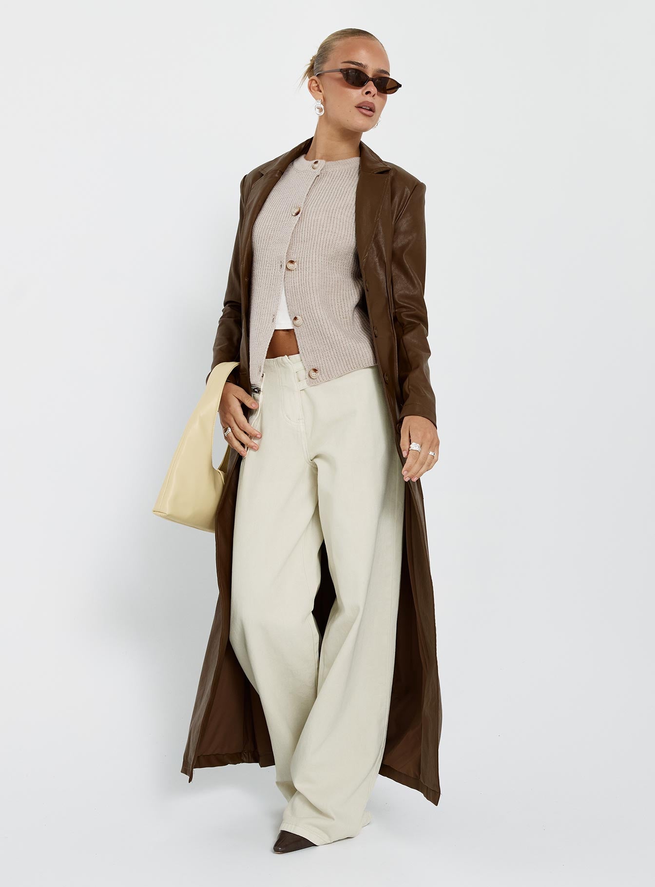 Paltrow Cargo Jeans Cream