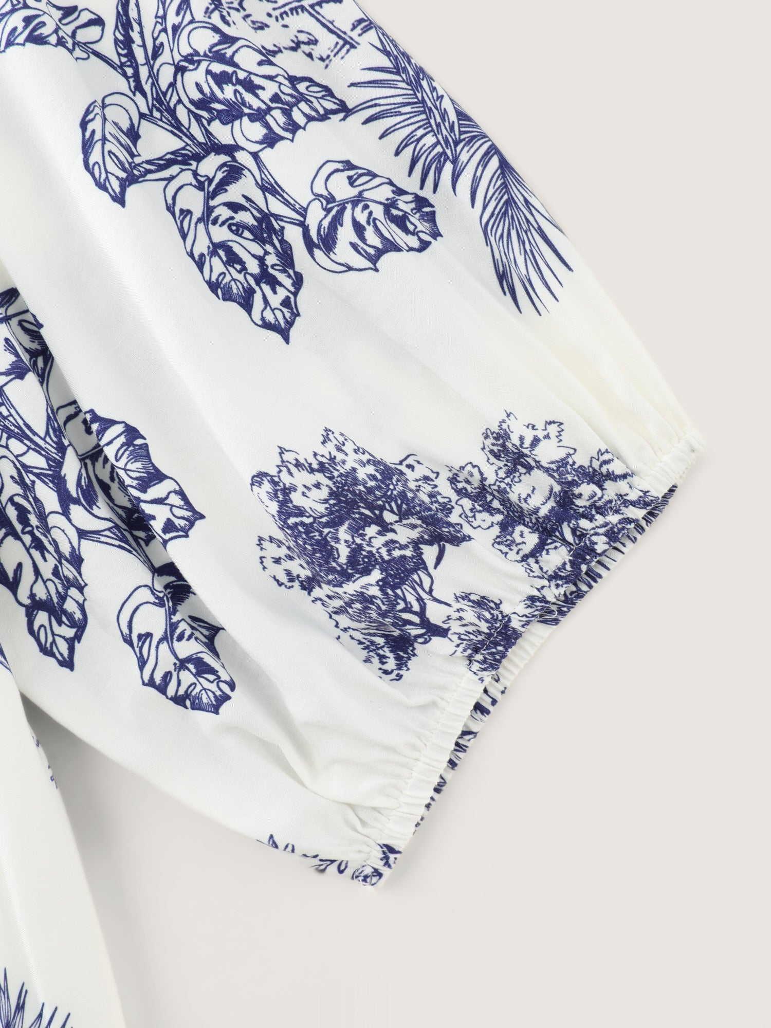 Rayon Gathered Lined Pockets Mini Dress