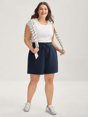 Supersoft Wide Waistbelt Shorts