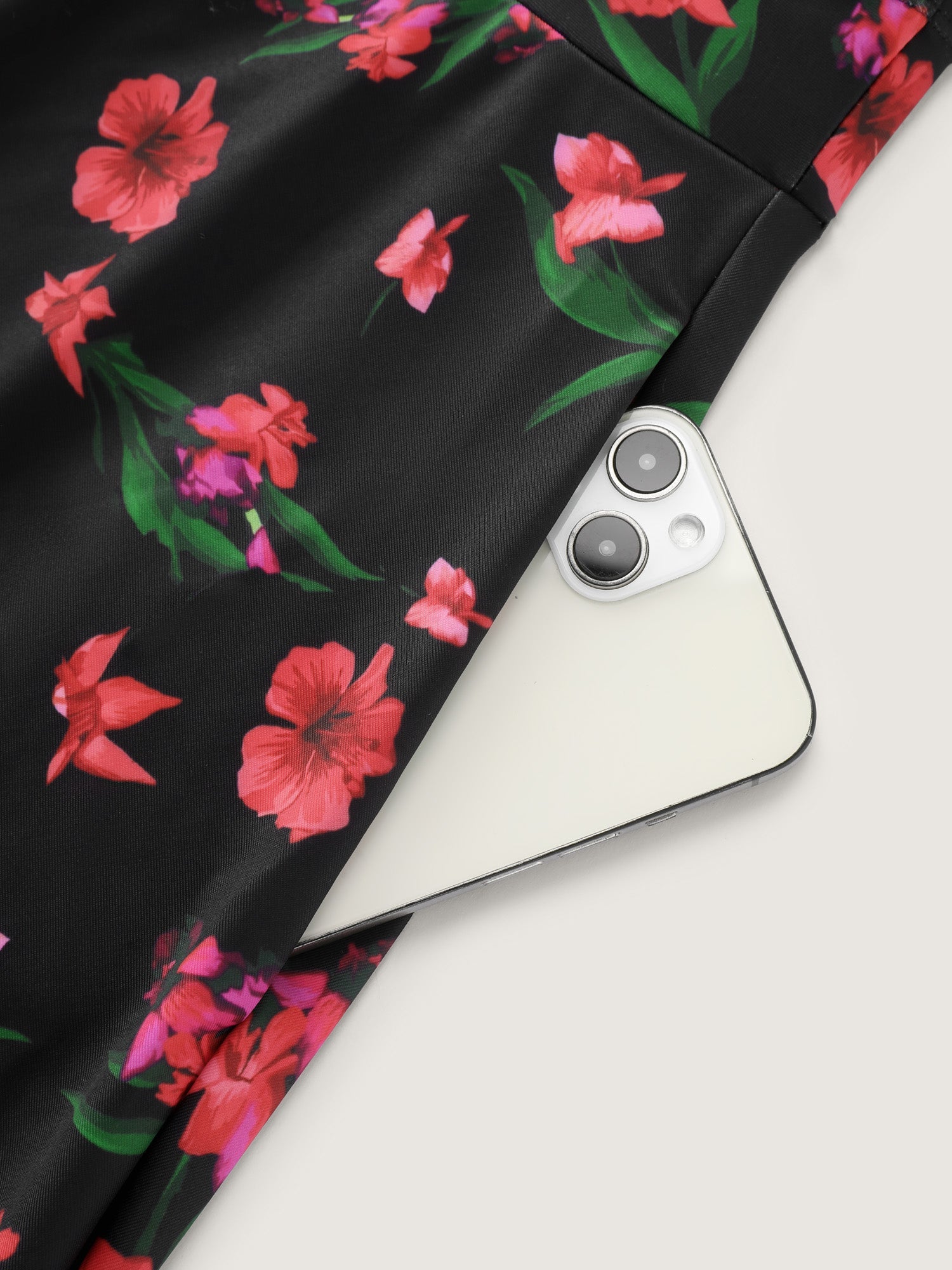 Floral Print Fit And Flare Swim Dress