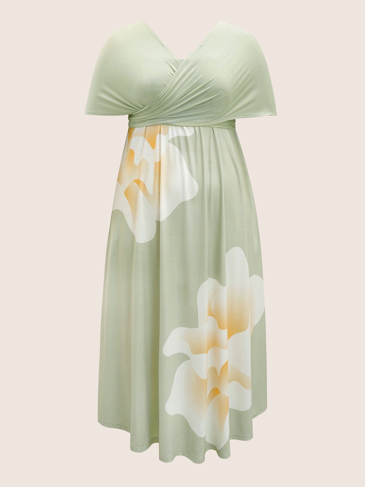 Everywhere Dress - Floral Mesh Ties Dress