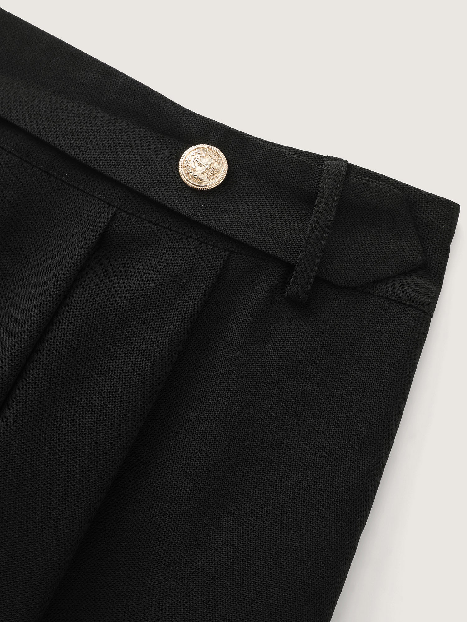 Waist Beaded Pleated Flowy Maxi Skirt