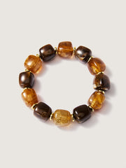 Large Beded Colorful Bracelet