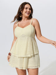 Breathable Cut-Out Sheer Tank Top
