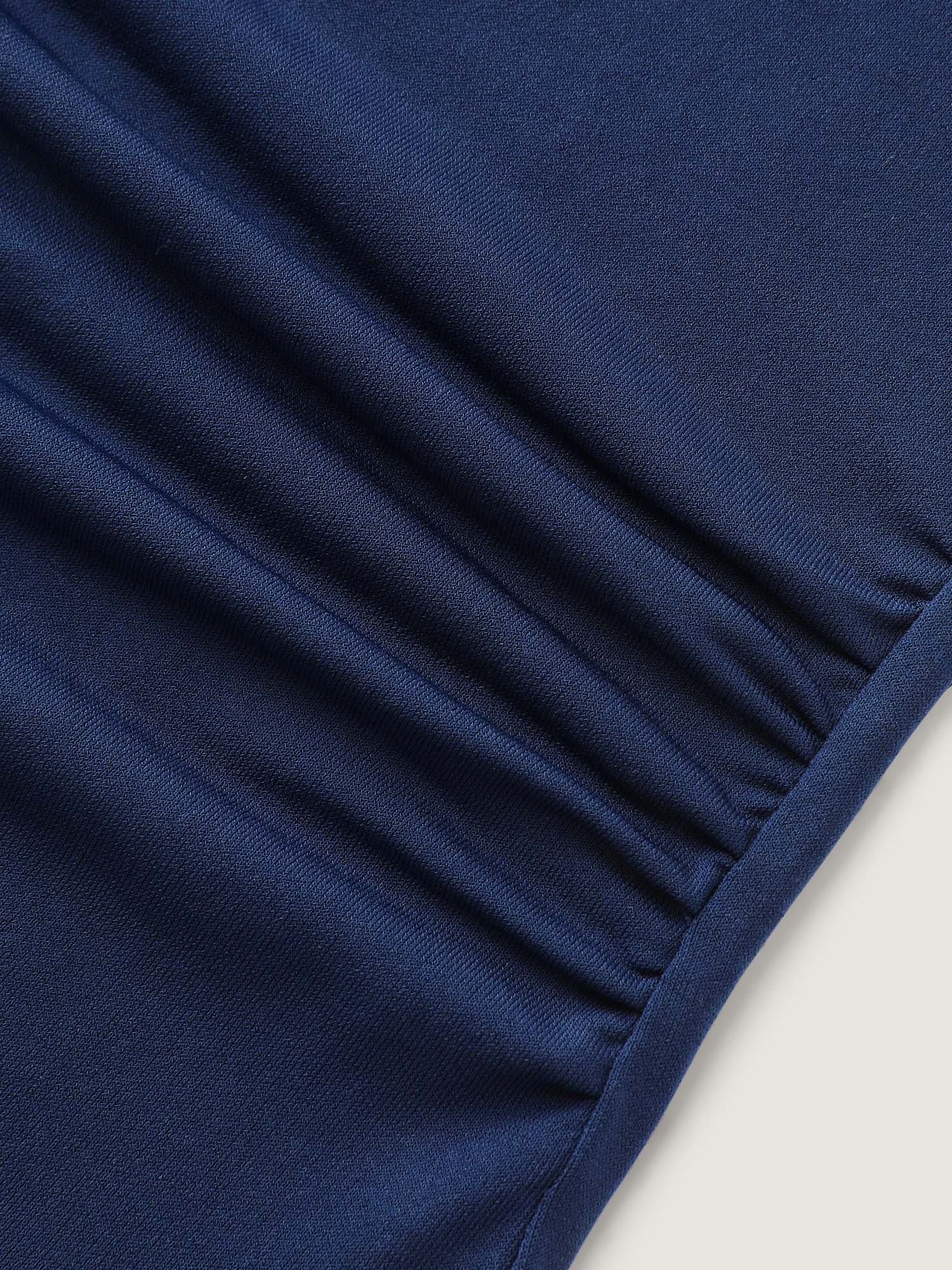 Stretchy Cowl Neckline Knit Top