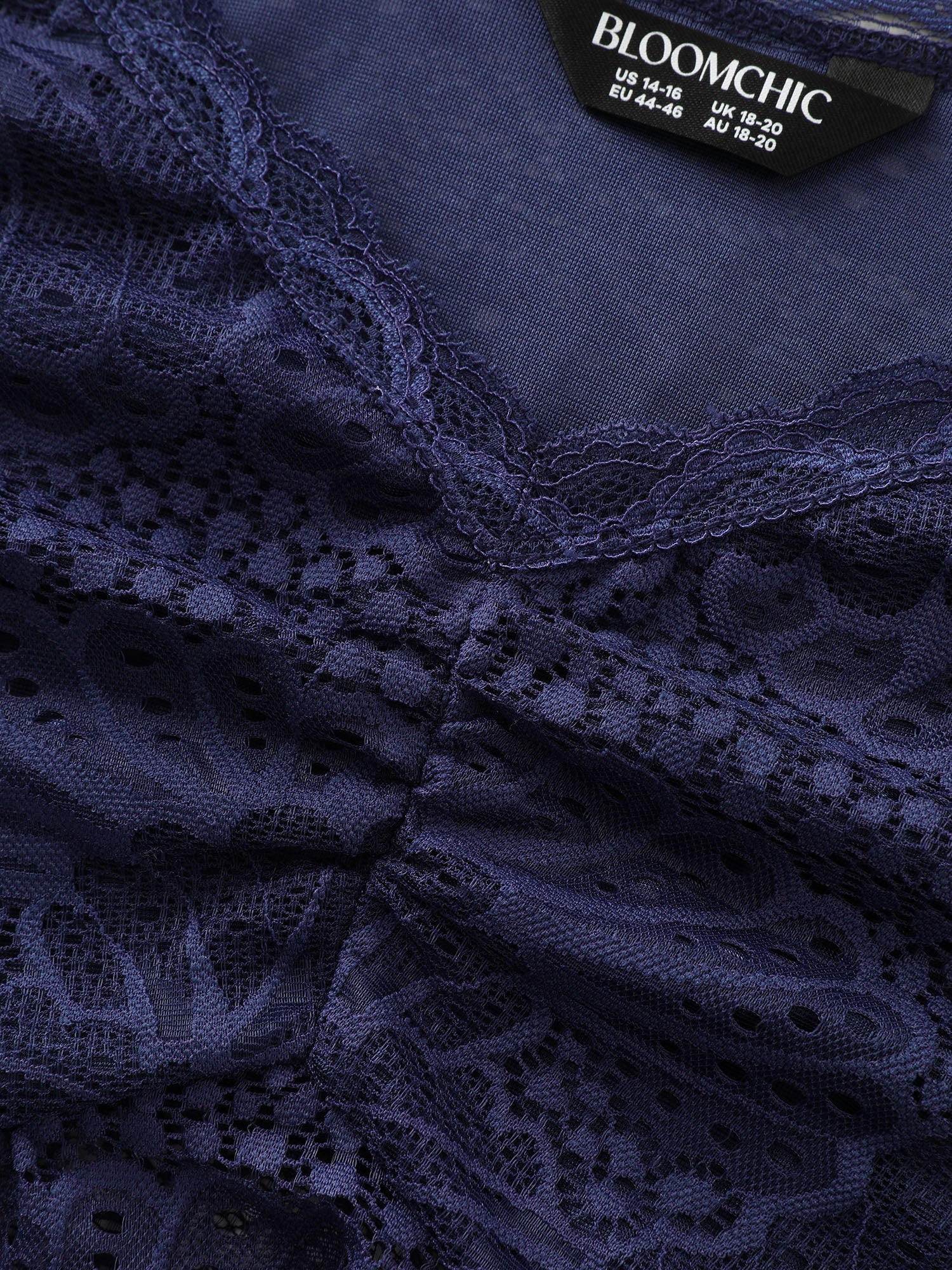 Floral Lace Adjustable Strap Babydoll Nightgown