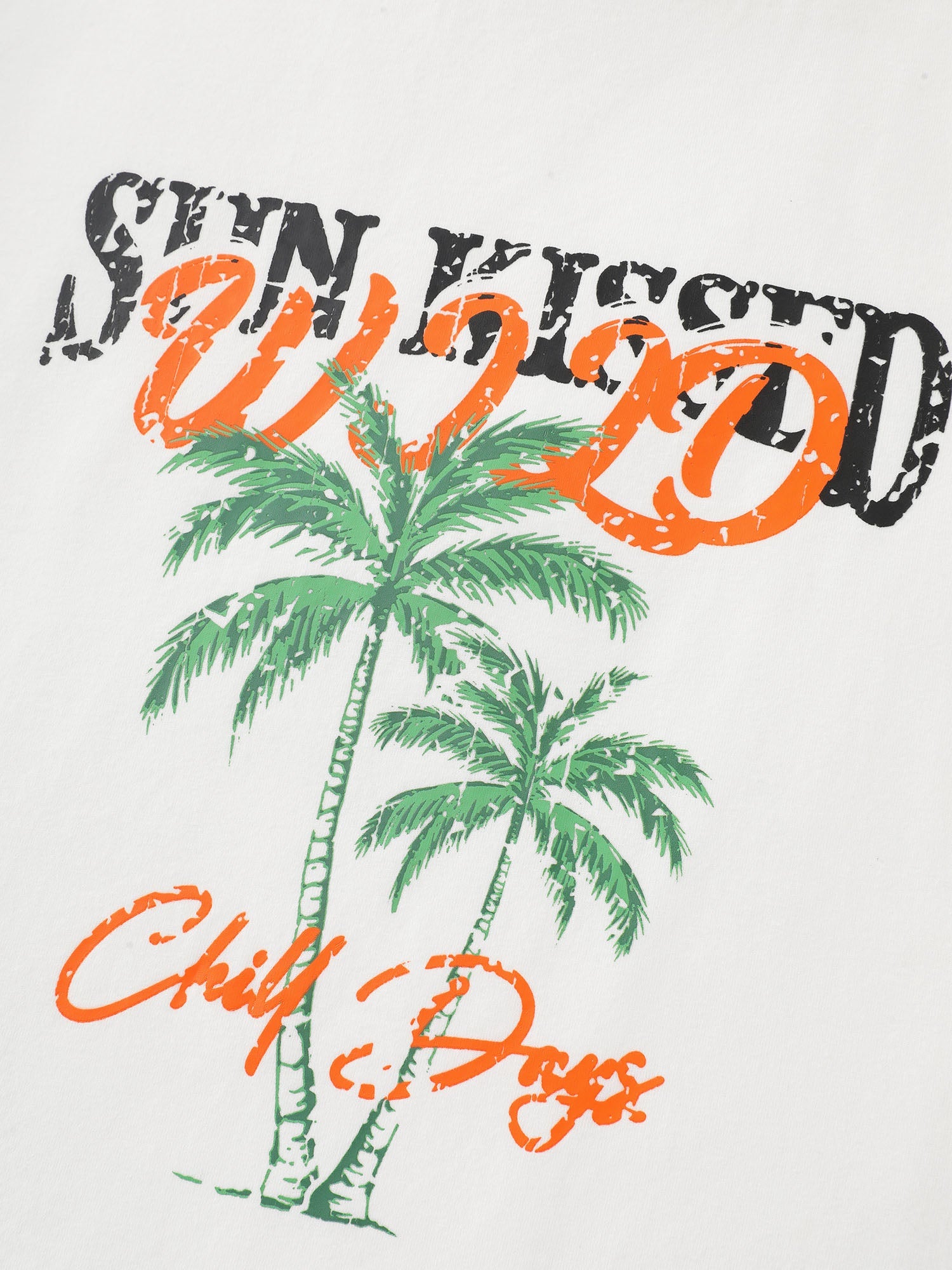 Cotton Sun-kissed Wild Print T-Shirt