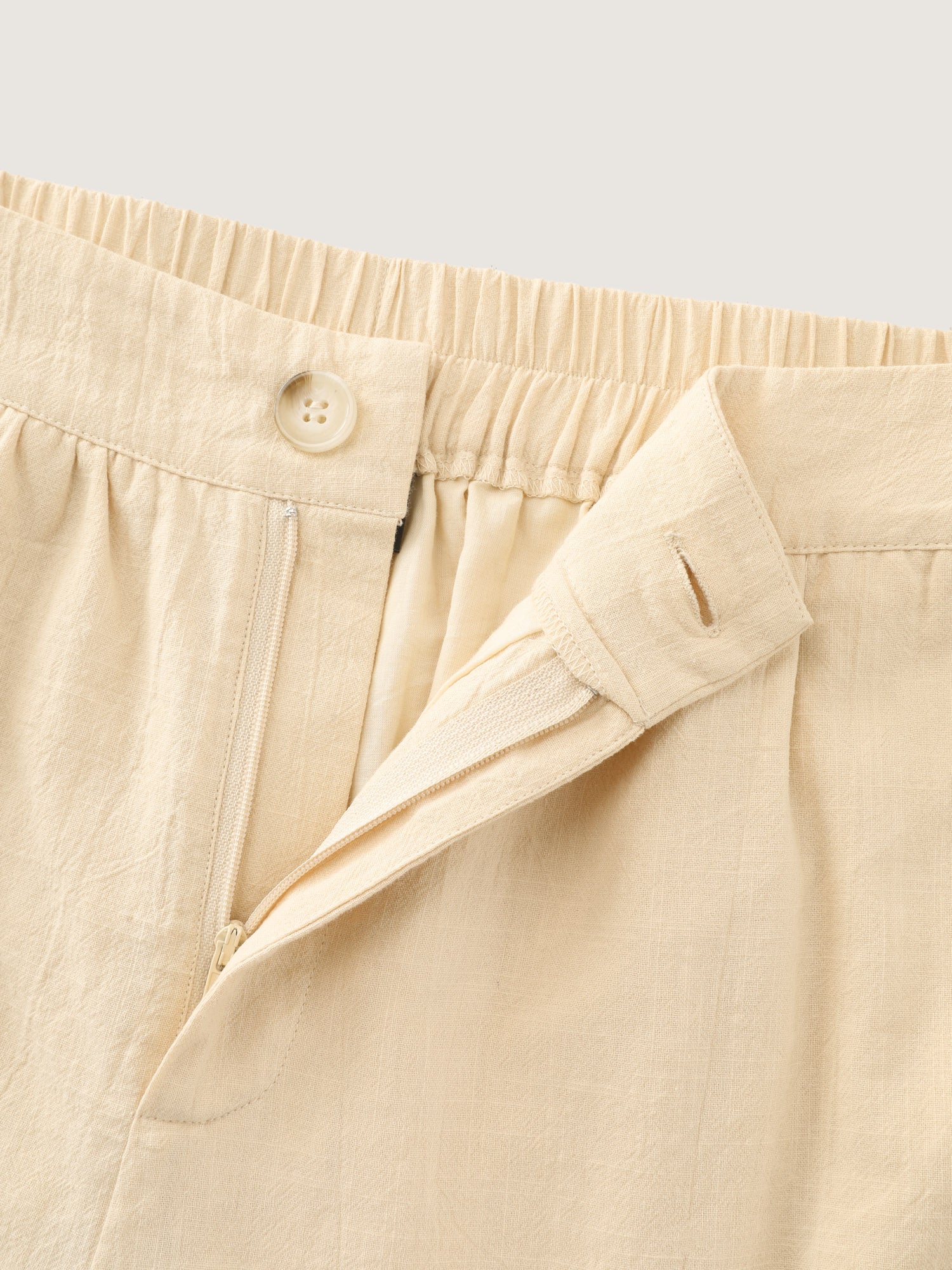 Cotton Colorful Floral Embroidered Pockets Shorts
