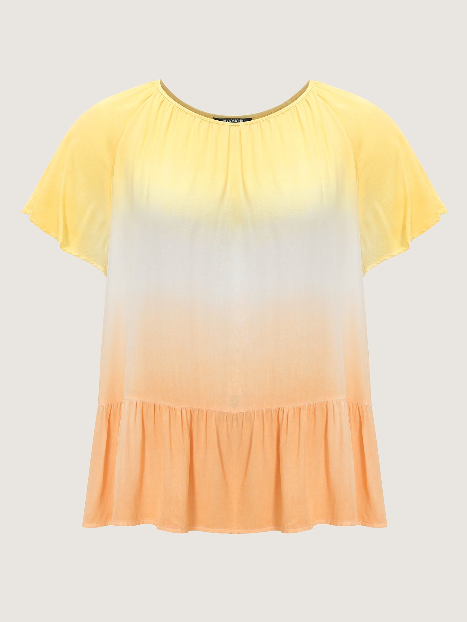 Supersoft Color Gradient Relaxed-Fit Top