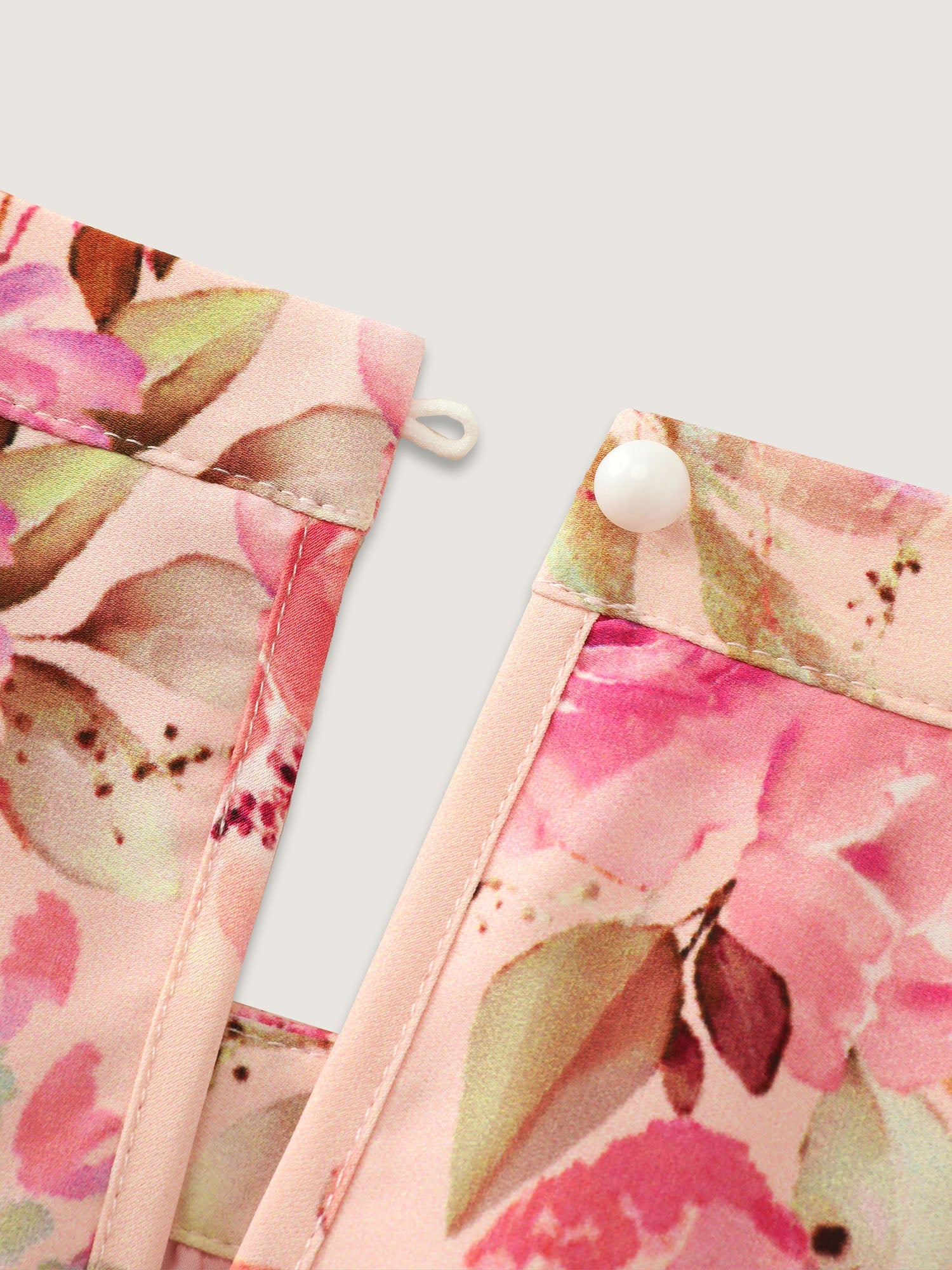 Floral Print Pleated Skirt Midi Dress