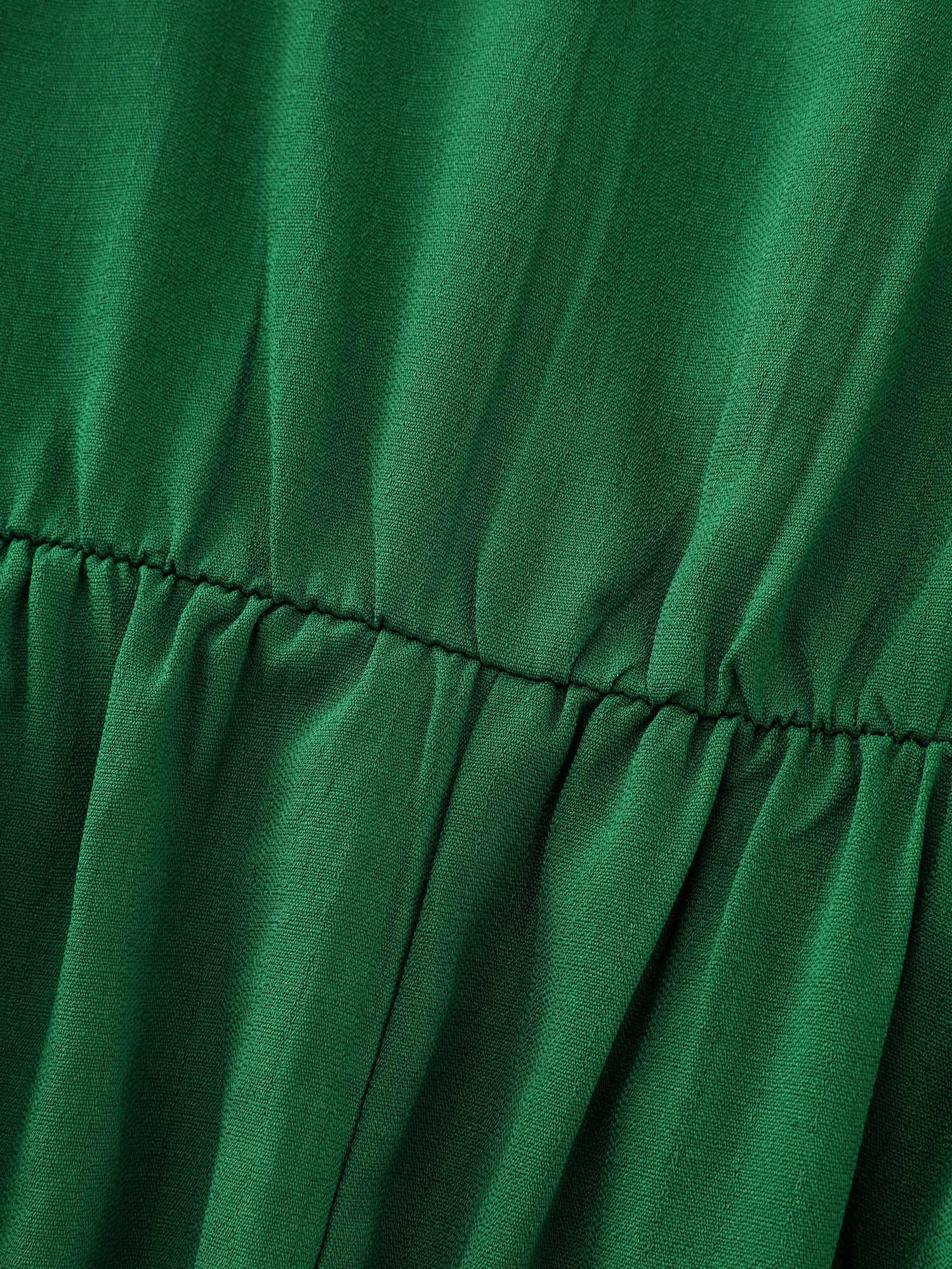 Sweetheart Neckline Button Detail Maxi Dress