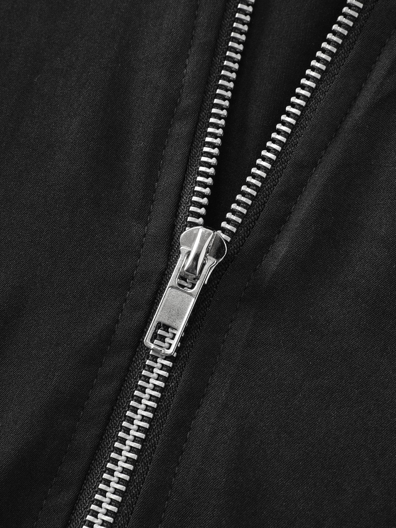 Collared Zipper Waist-Tie Maxi Dress
